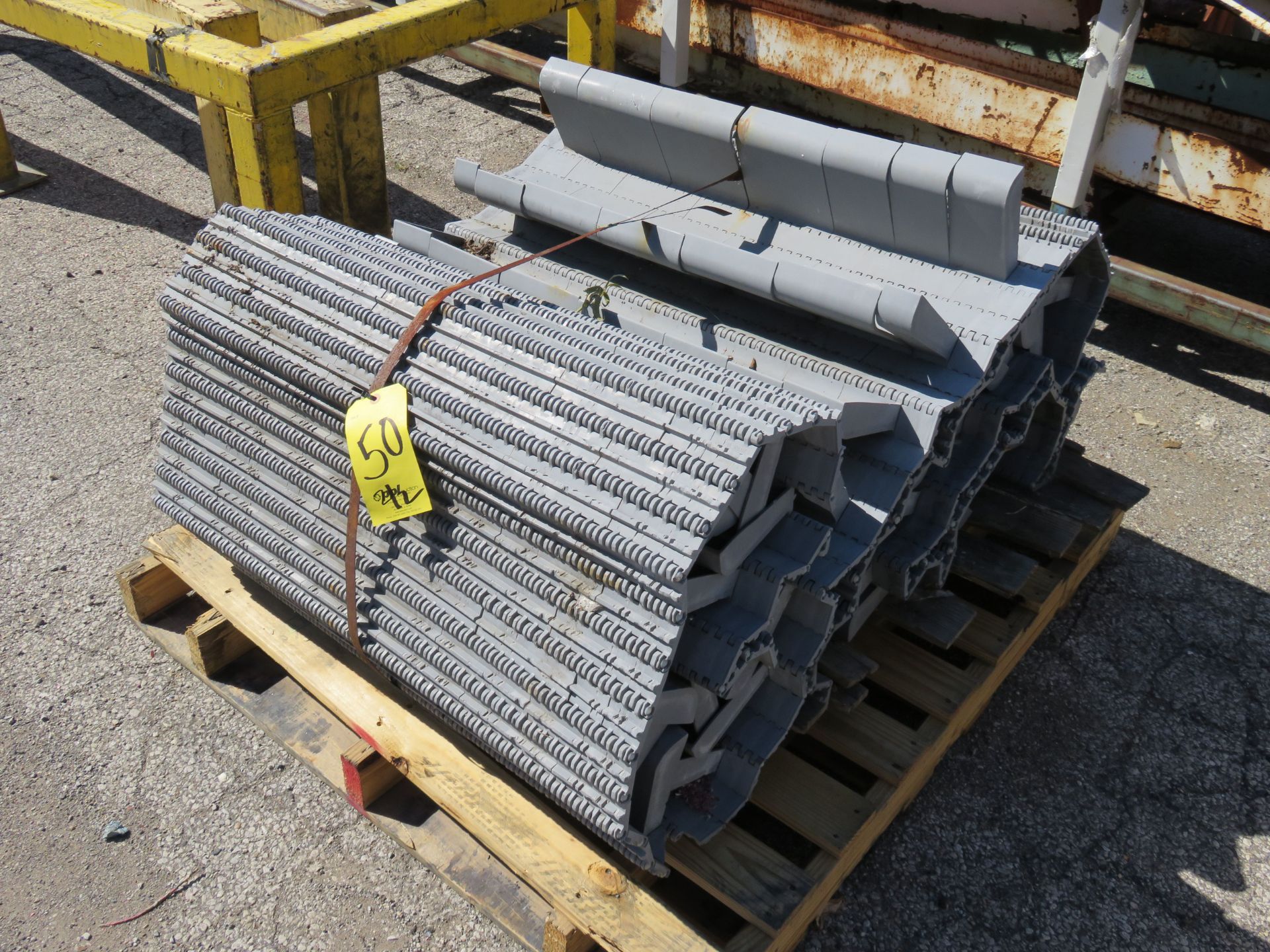 LOT: 36 in. Plastic Conveyor Belt on (2) Pallets (Euclid, OH)