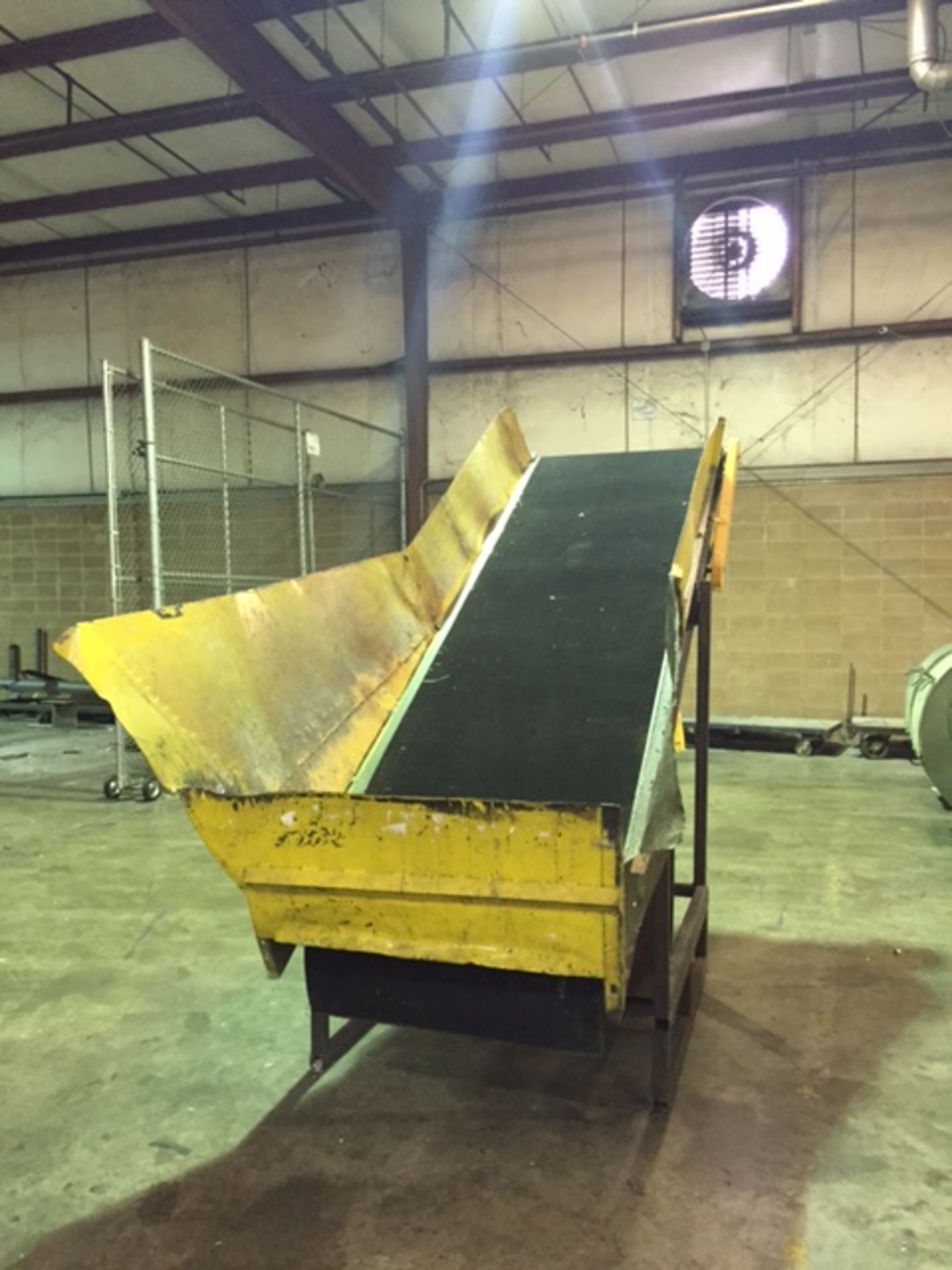 Power Belt Incline Conveyor 36" Width x 11' Long