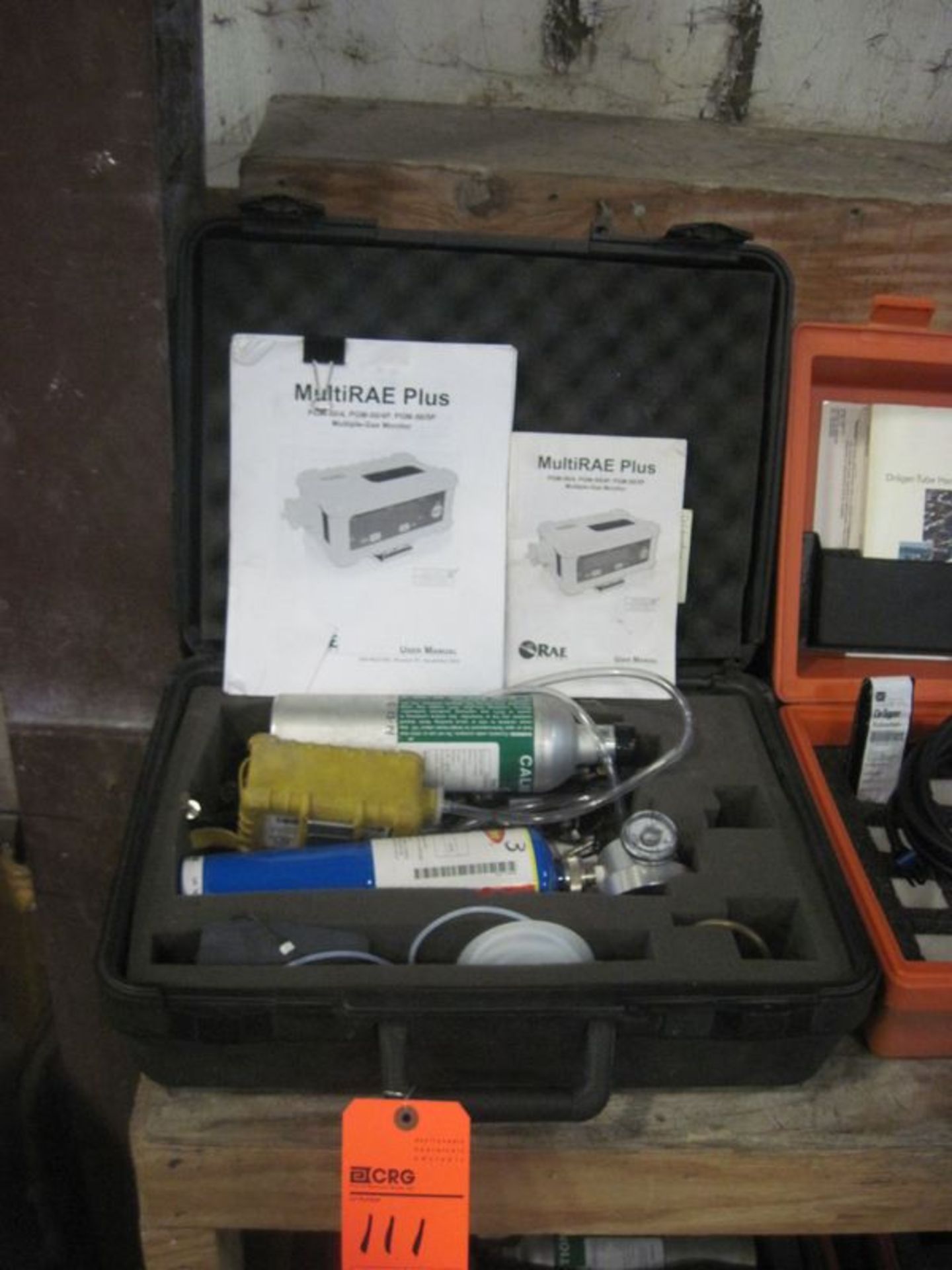 Multi-Rae Plus multiple gas monitor with case