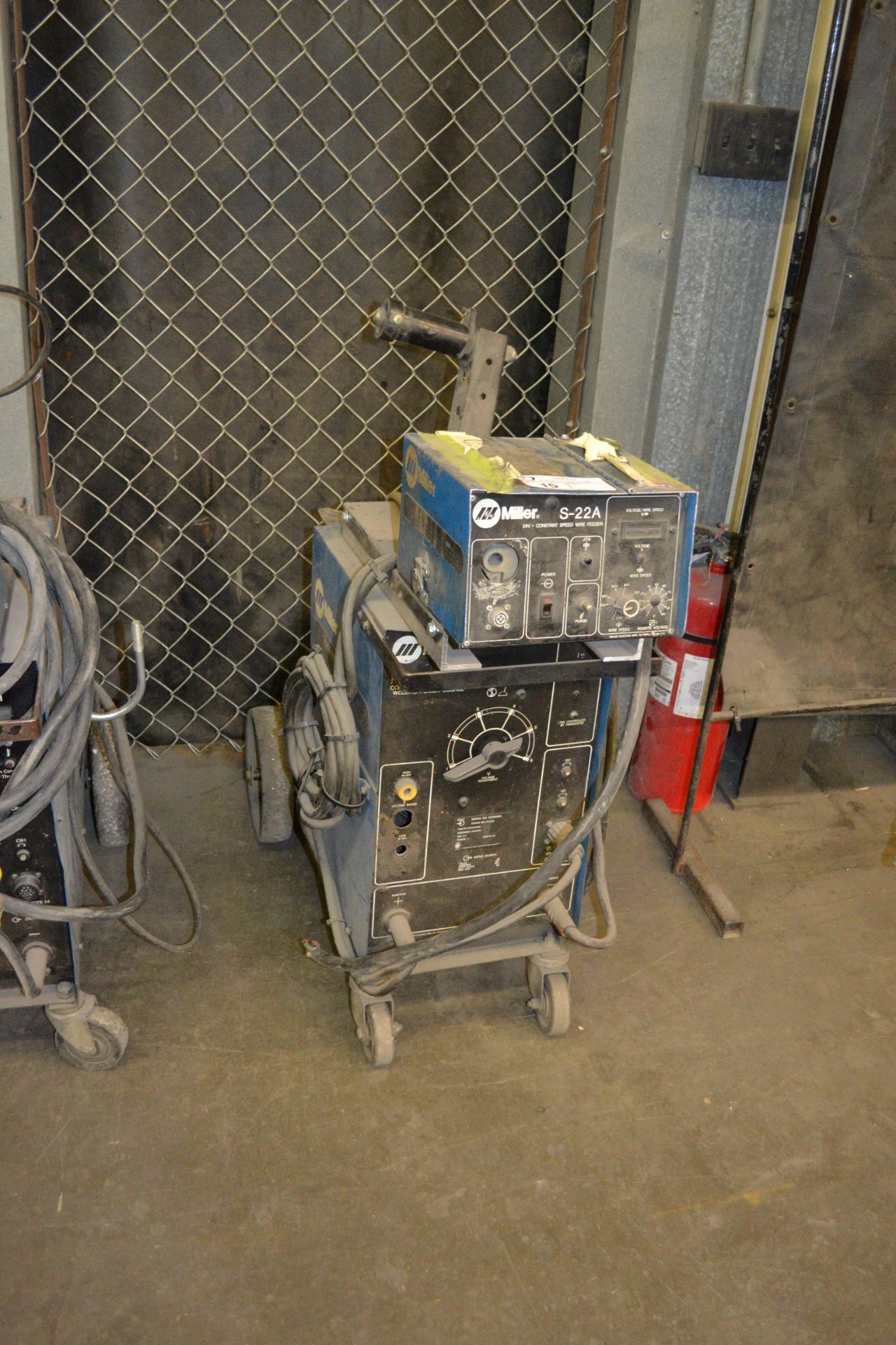 Millermatic Regency 250 CV/DC welder with wire feed