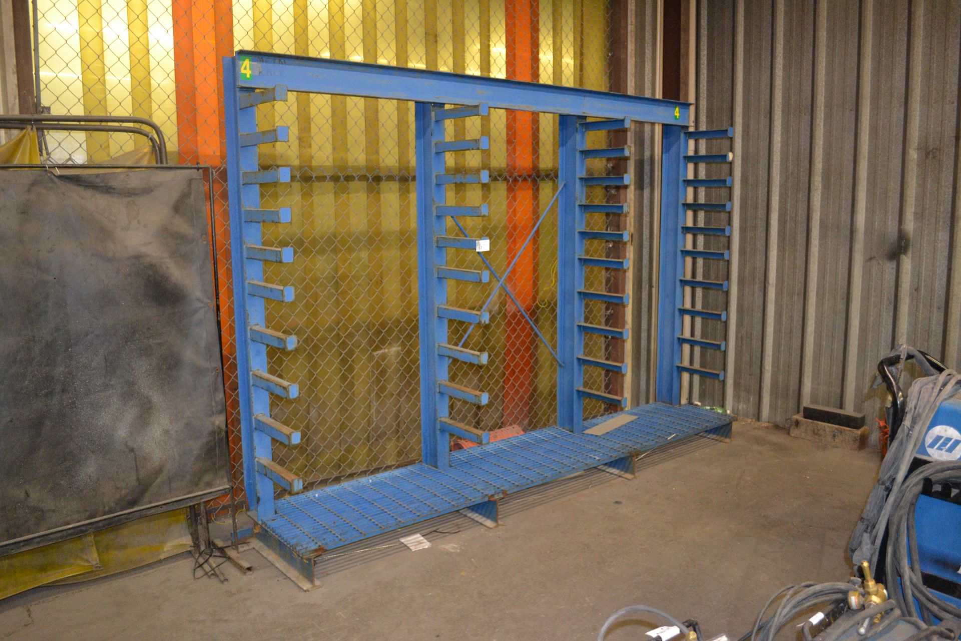 steel metal rack