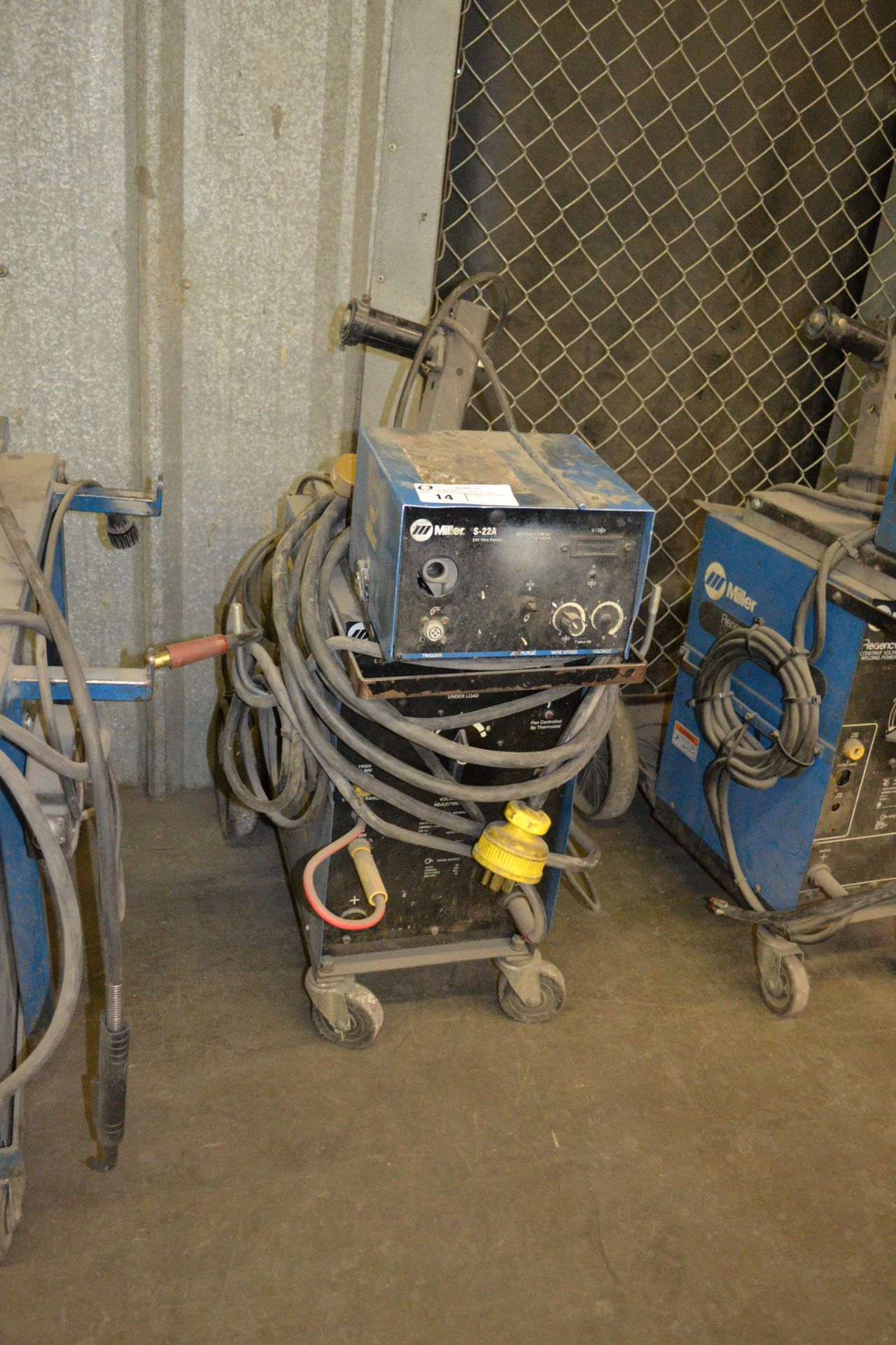 Millermatic Regency 250 CV/DC welder with wire feed