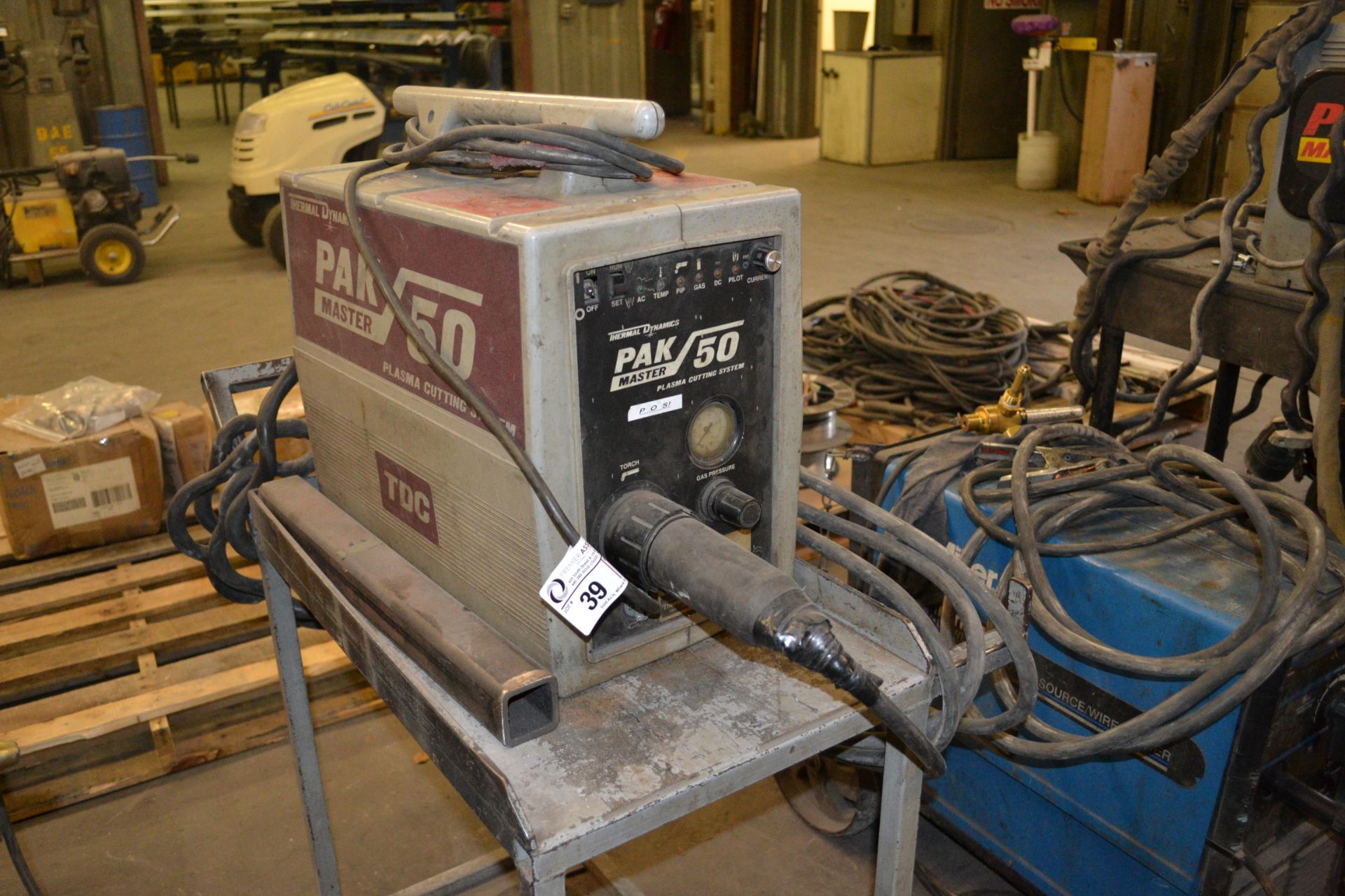 Thermal Dynamics PAK Master 50 plasma cutter  SN: E41108A18G101E