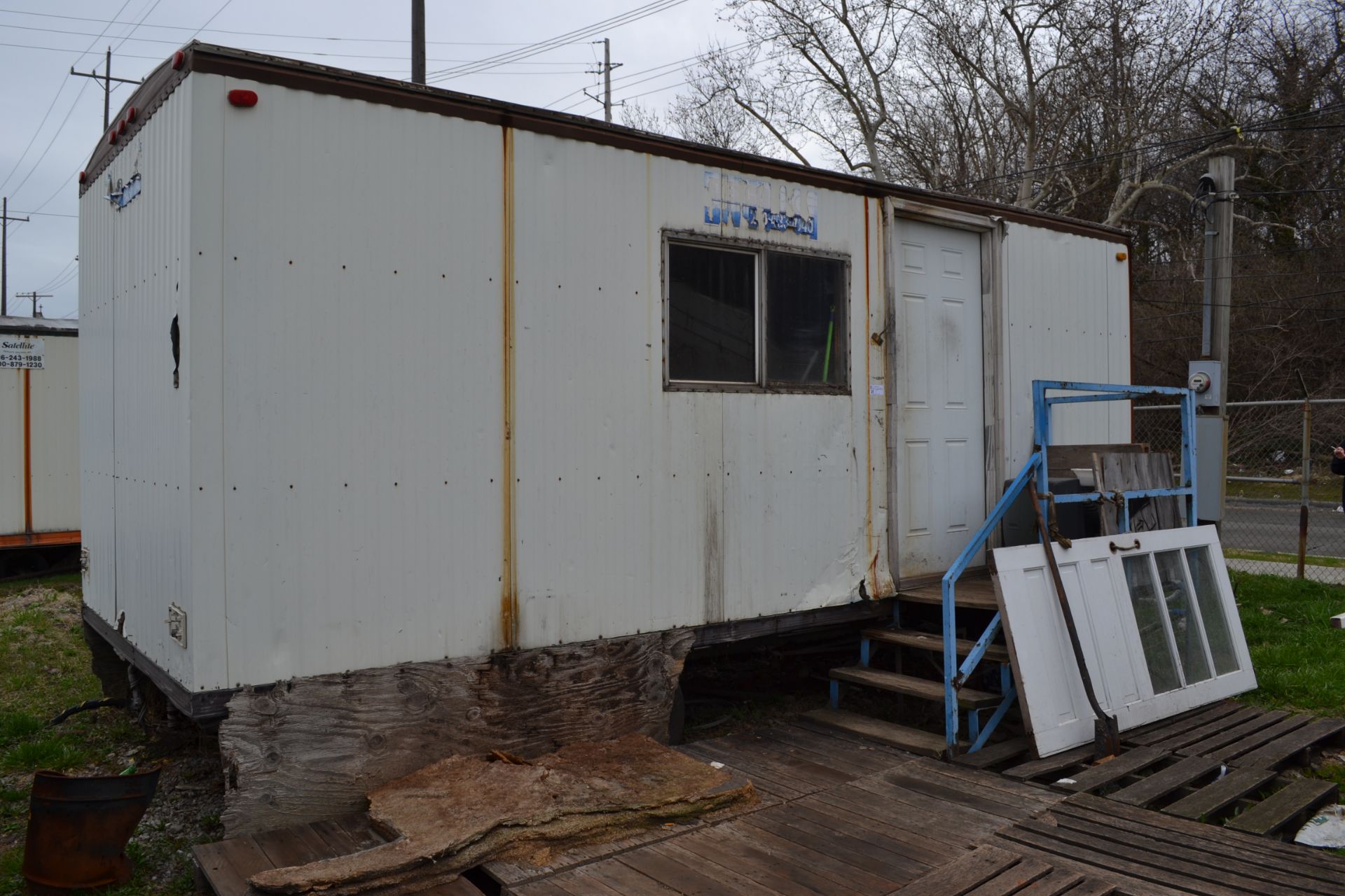 security office trailer, 20' long, #074270