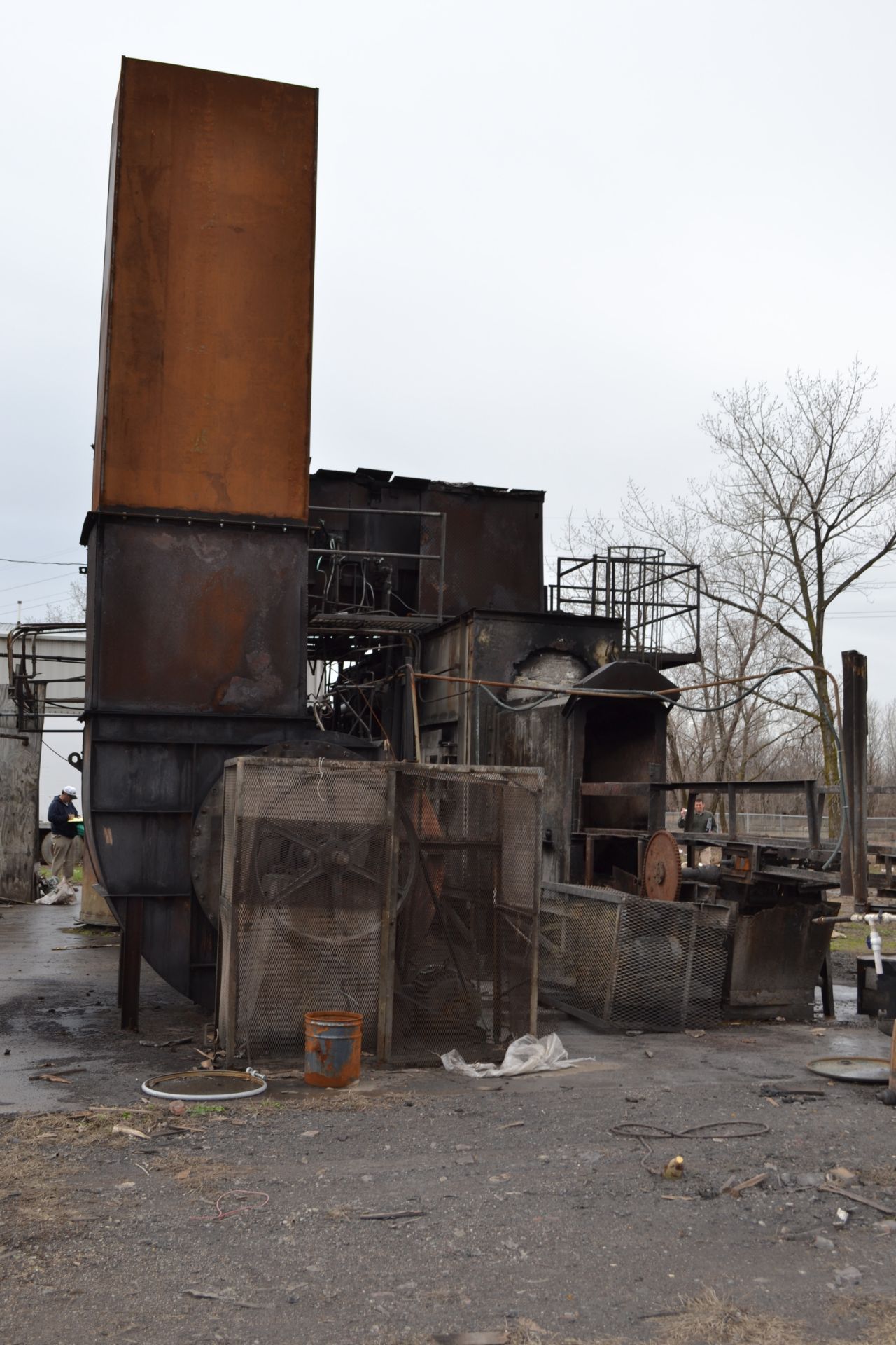 Heat Machinery Corp Incinerator, natural gas. 3000 degree Ohio EPA Comment - The incinerator unit is - Image 3 of 3
