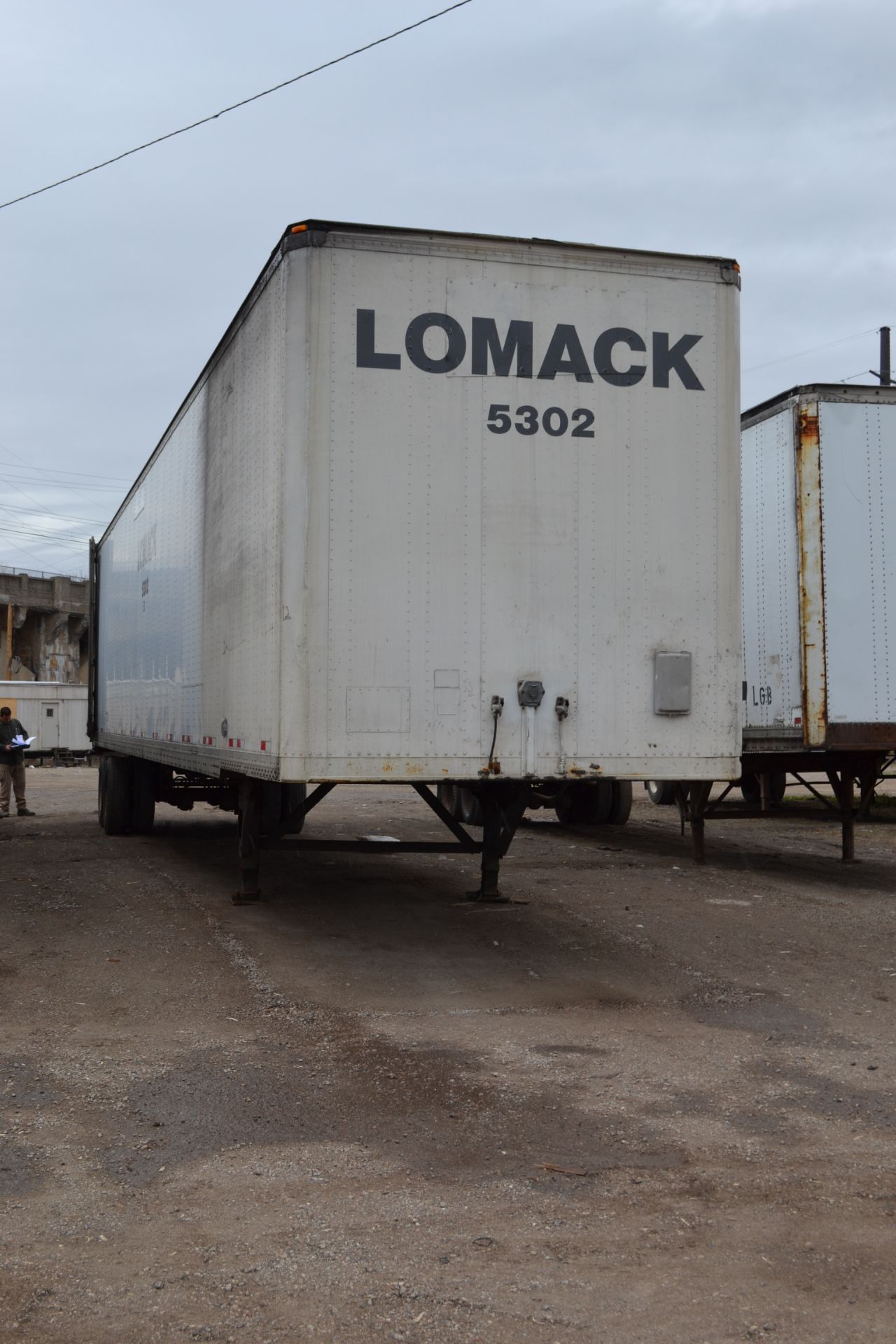 1988 Strick 53' enclosed cargo trailer, GVWR - 65,000 lbs., VIN 1512E9533KG314733