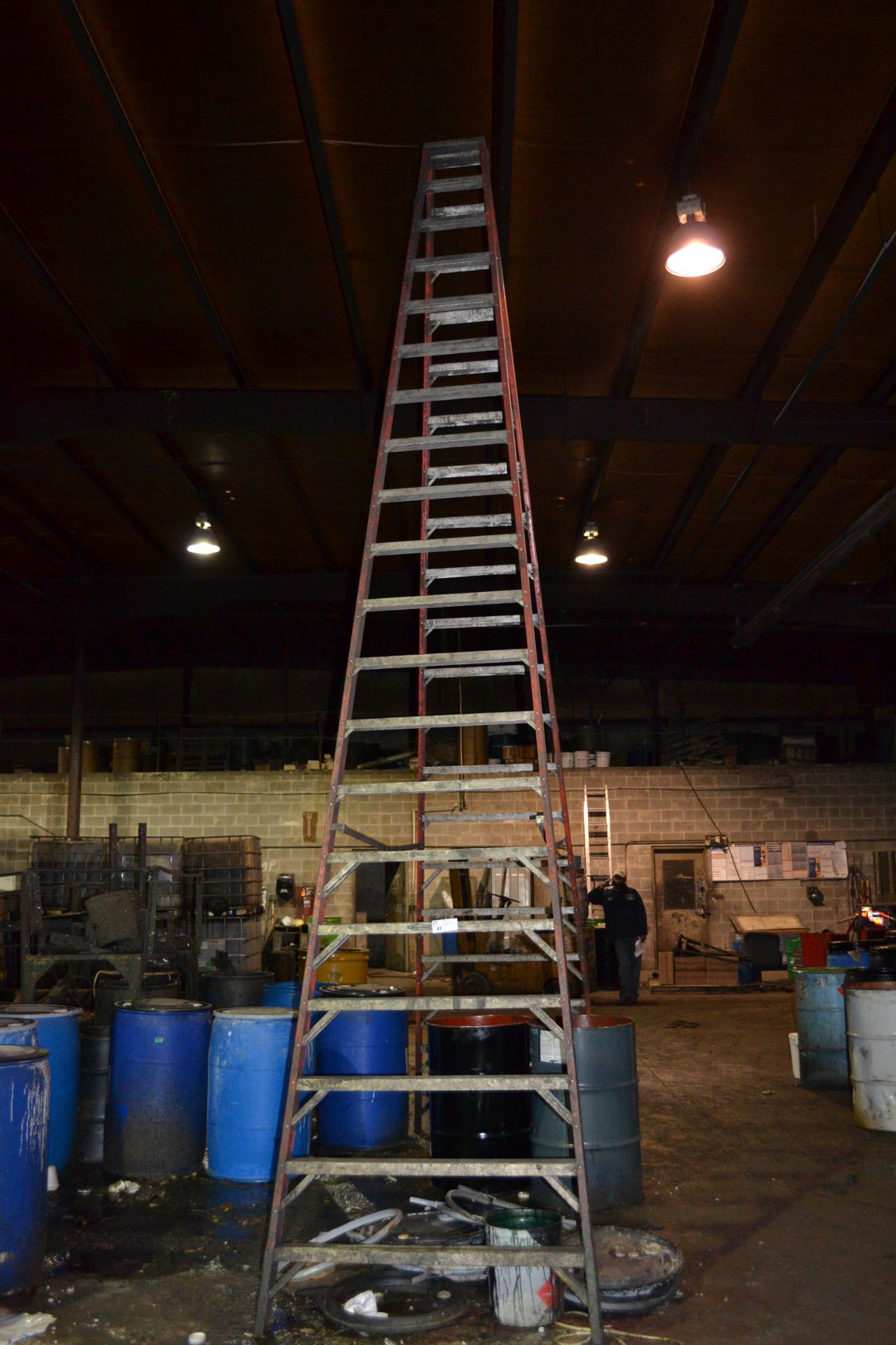 Werner 20' step ladder