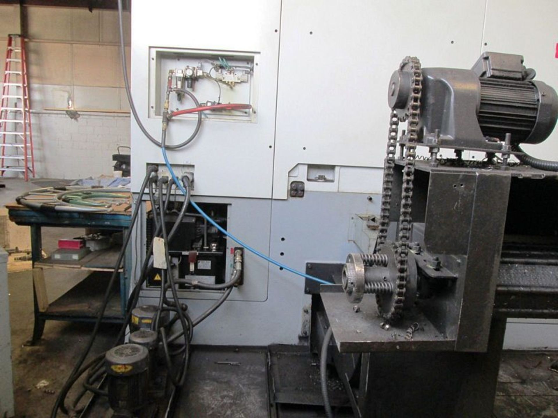 40" Doosan Model VT1100 CNC 2-Axis Vertical Turning Center, S/N LVZ1021, New 2007 - Image 8 of 9