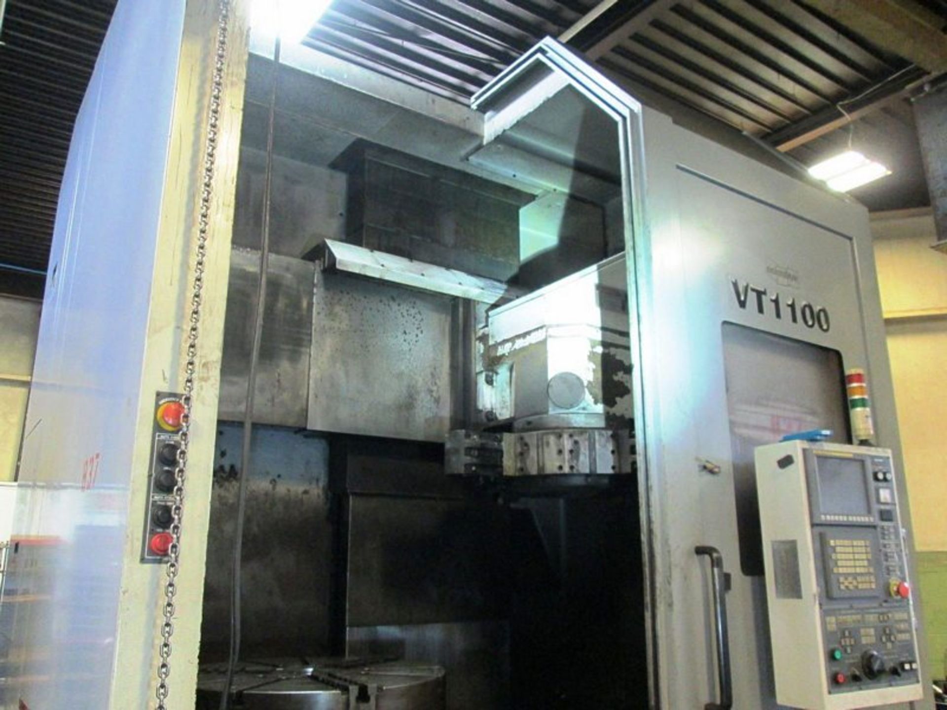 40" Doosan Model VT1100 CNC 2-Axis Vertical Turning Center, S/N LVZ1021, New 2007 - Image 7 of 9