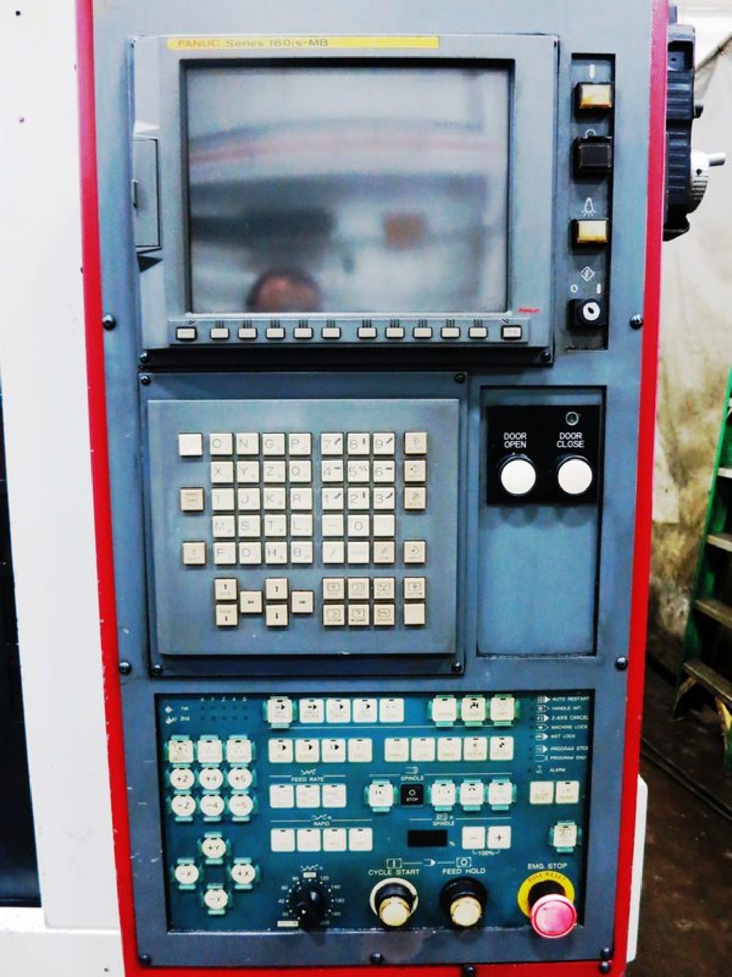 OKK Model VM5-III CNC 3-Axis 50 Taper Vertical Machining Center, S/N 1988, New 2005 - Image 3 of 9