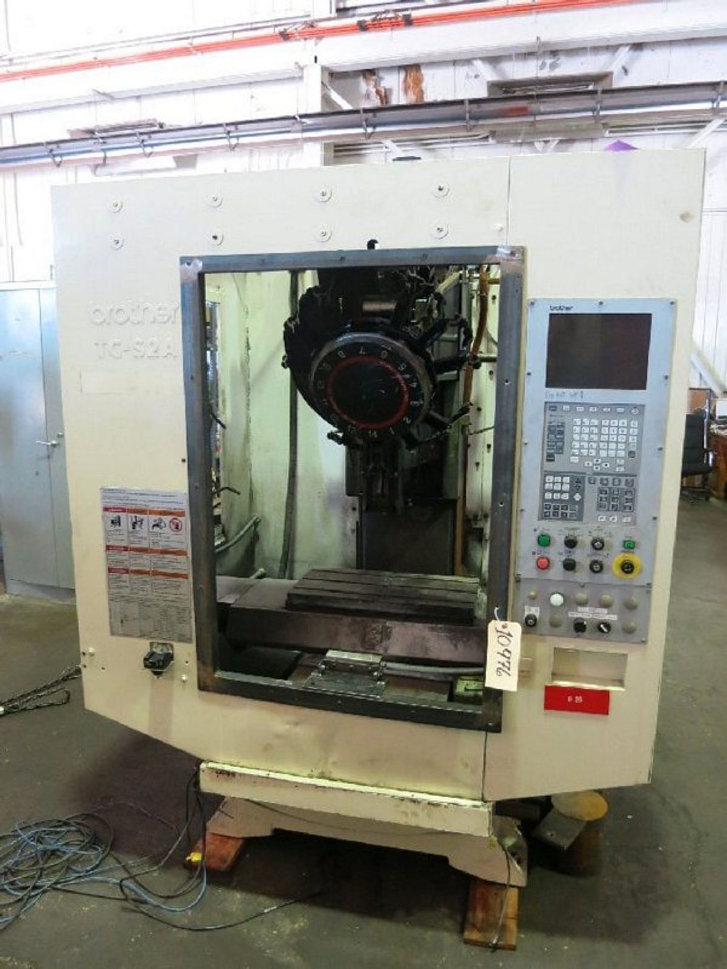 BROTHER MODEL TC-S2A CNC DRILL /TAP VERTICAL MACHINING CENTER, S/N 112797, NEW 2001