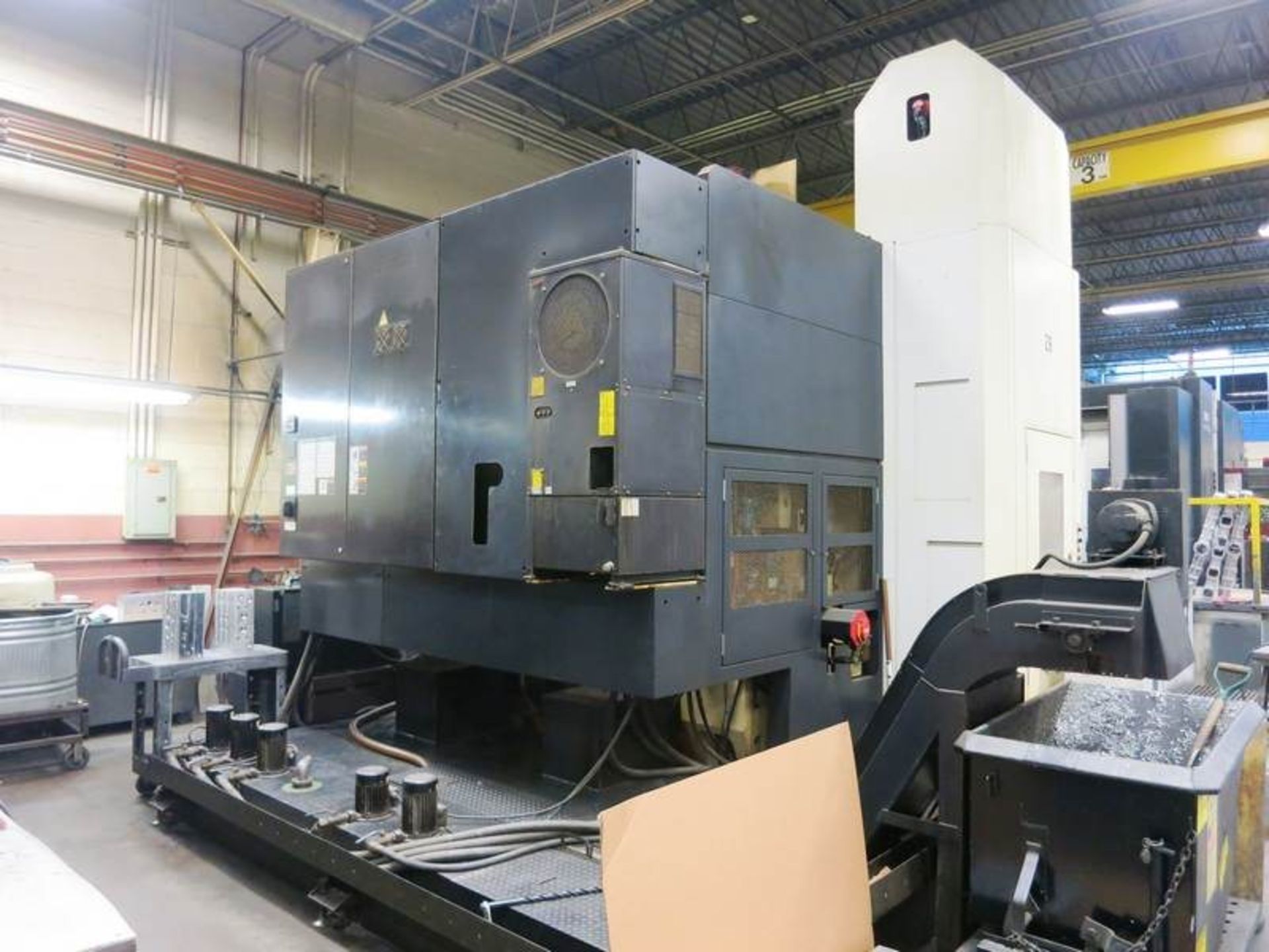 OKK MODEL HM1008 CNC LARGE CAPACITY HORIZONTAL MACHINING CENTER, S/N 157, NEW 2004 - Image 6 of 12