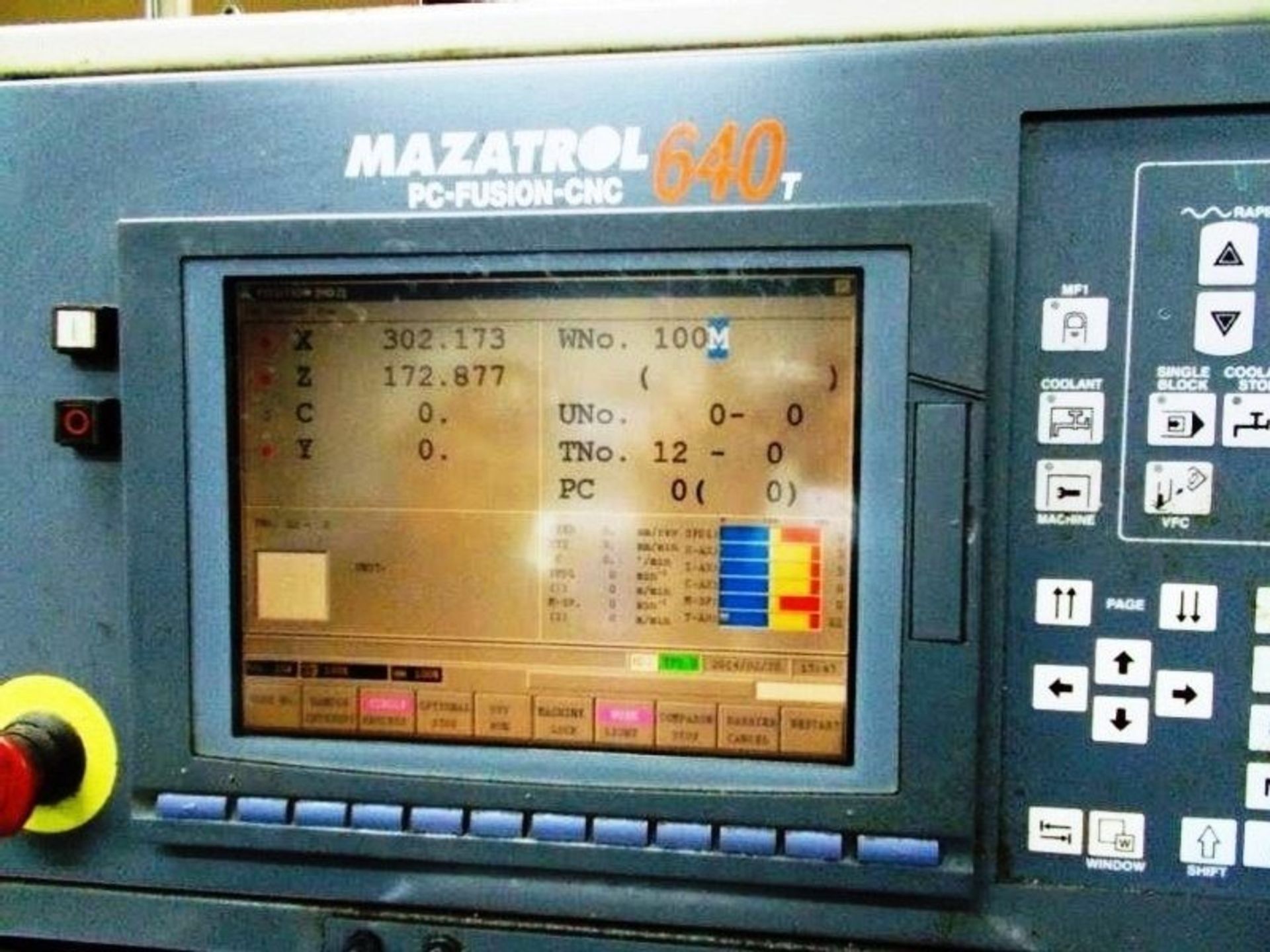 MAZAK MULTIPLEX 6100Y MULTI-AXIS DUAL SPINDLE TURNING CENTER, S/N 155400, NEW 2005 - Image 2 of 11