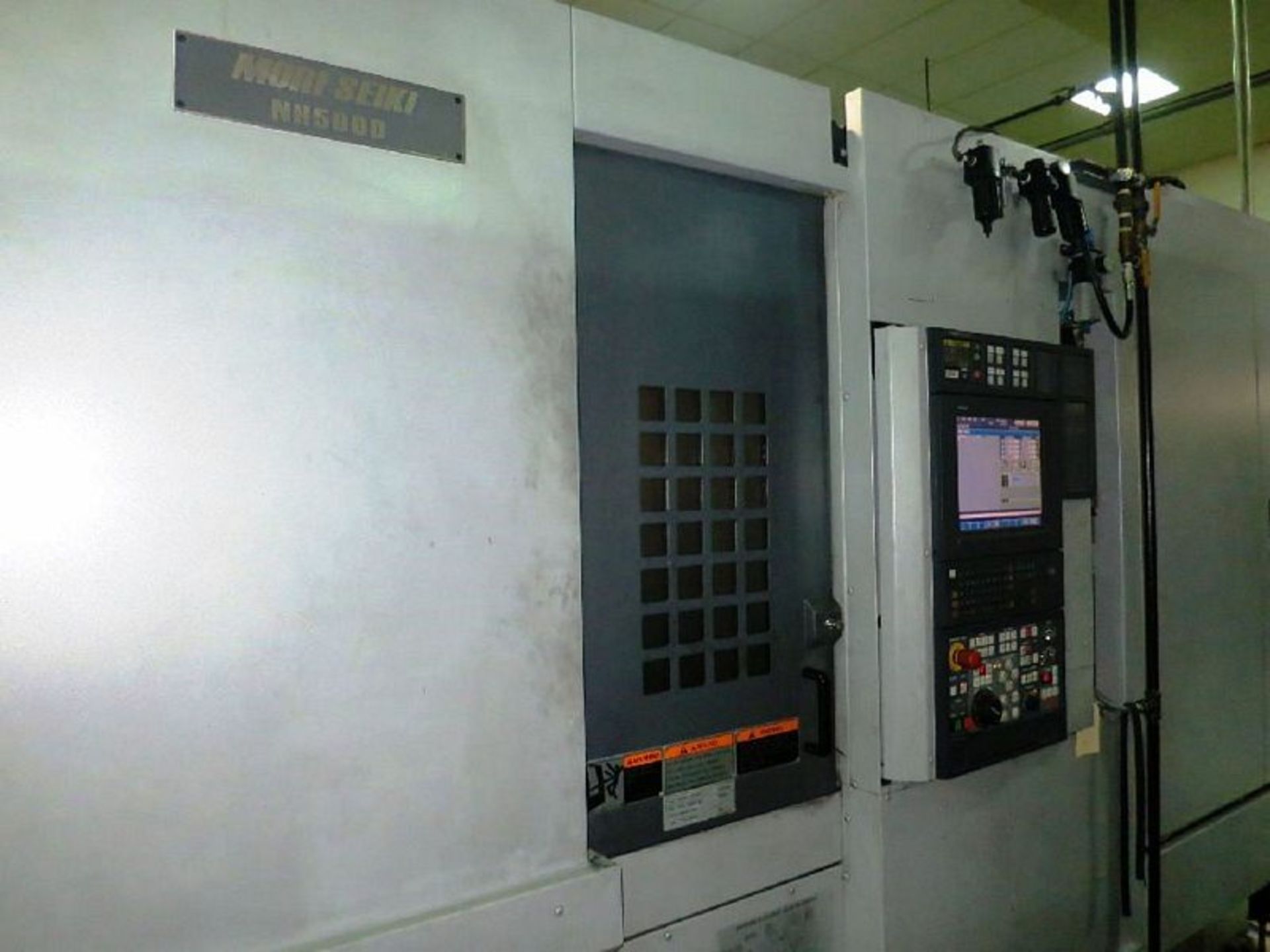 MORI SEIKI MODEL NH5000 CNC PRECISION HIGH SPEED HORIZONTAL MACHINING CENTER, S/N 00815, NEW 2005 - Image 2 of 11