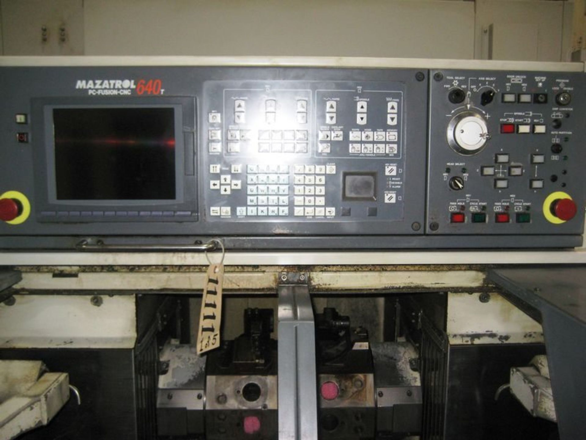 MAZAK MULTIPLEX 6100Y MULTI-AXIS DUAL SPINDLE TURNING CENTER, S/N 155400, NEW 2005 - Image 3 of 11