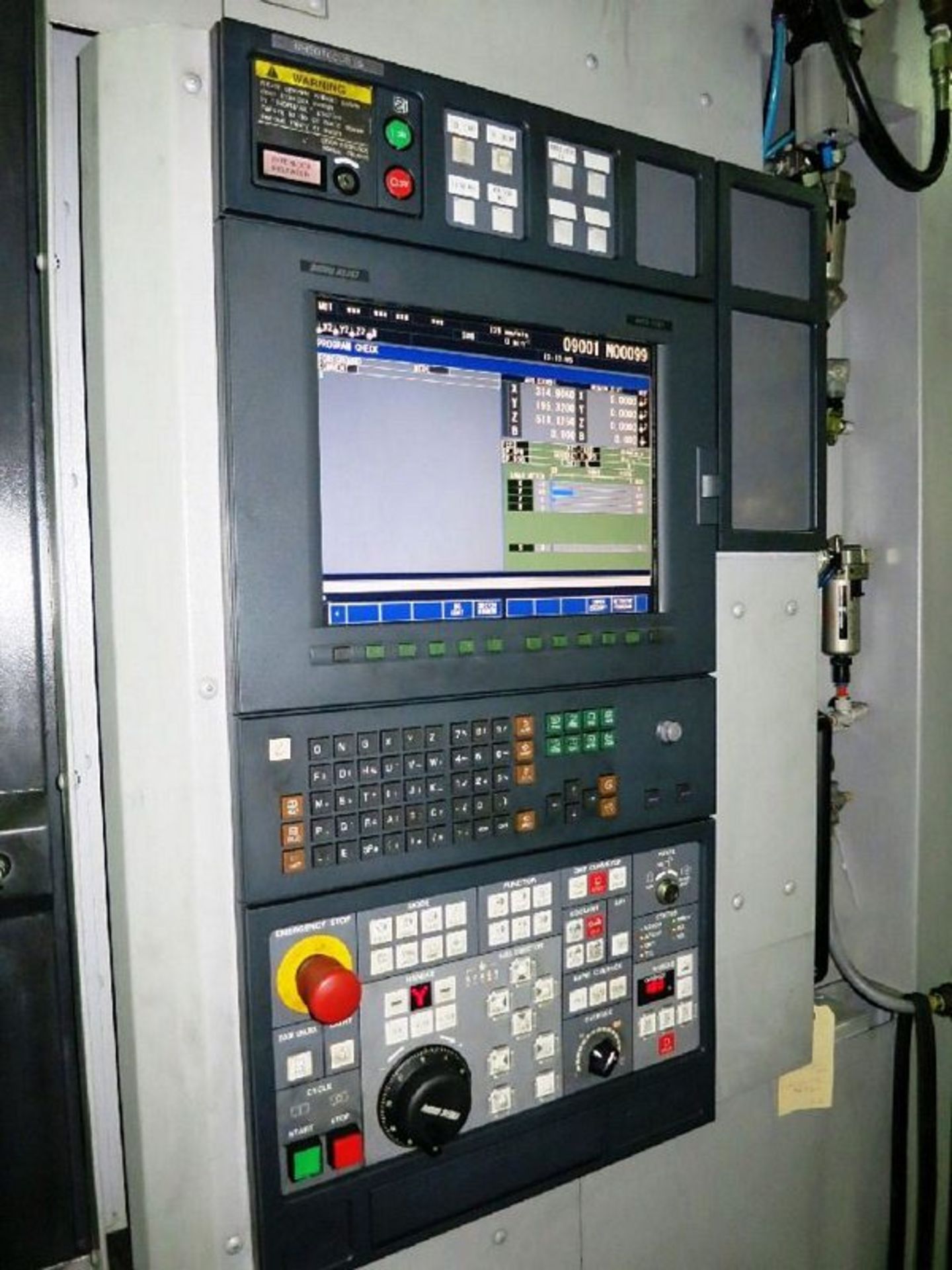 MORI SEIKI MODEL NH5000 CNC PRECISION HIGH SPEED HORIZONTAL MACHINING CENTER, S/N 00815, NEW 2005 - Image 3 of 11