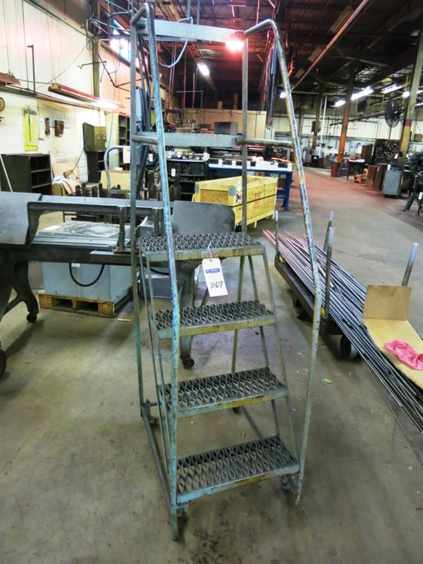 (2) Wheeled Ladders