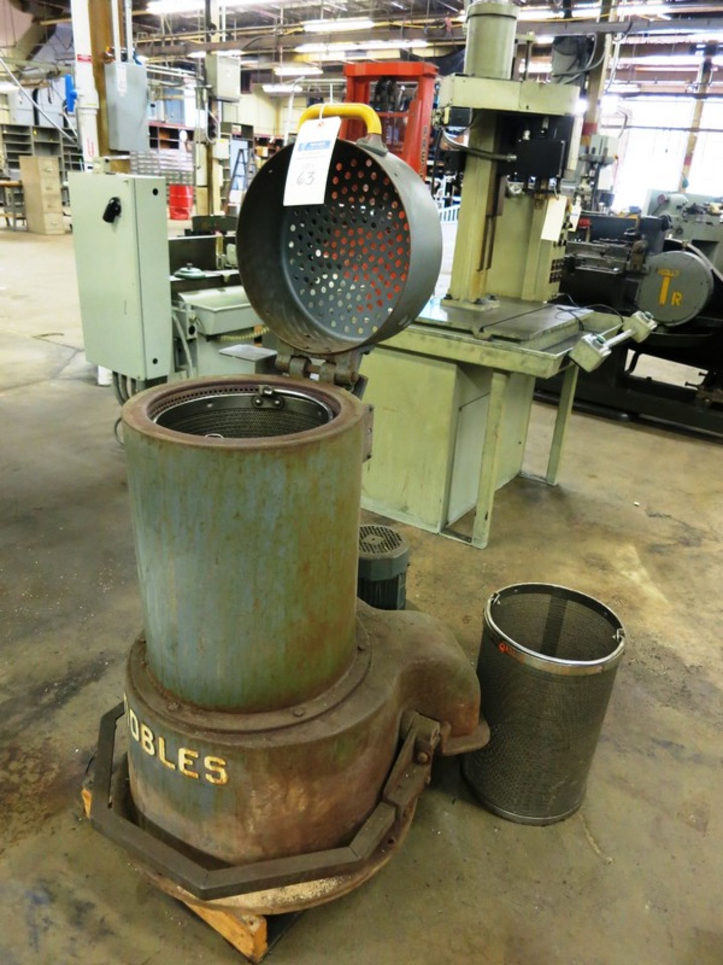 Nobles Centrifugal Parts Washer