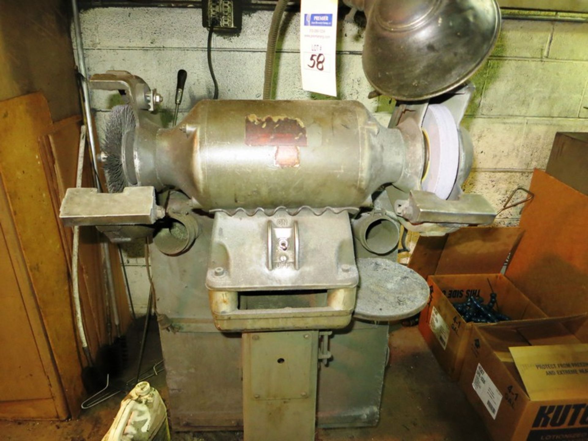 Double End Pedestal Grinder