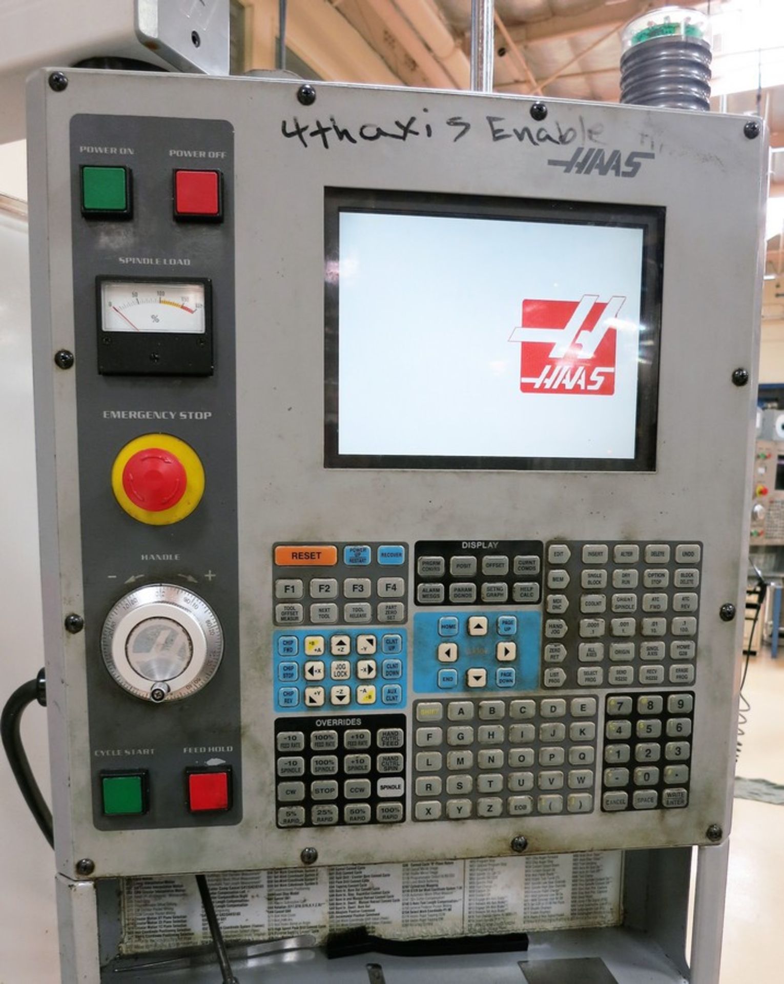HAAS MINIMILL 4-AXIS CNC VERTICALMACHINING CENTER, S/N 40310, NEW 2005 - Image 2 of 10