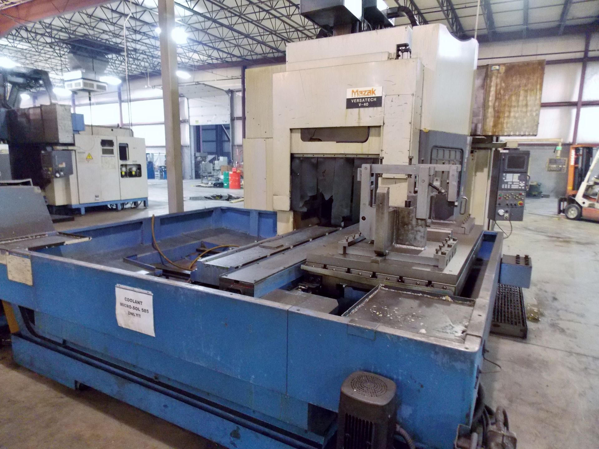 Mazak Versatech V40 5-Face Double Column Vertical Machining Center - Image 6 of 18