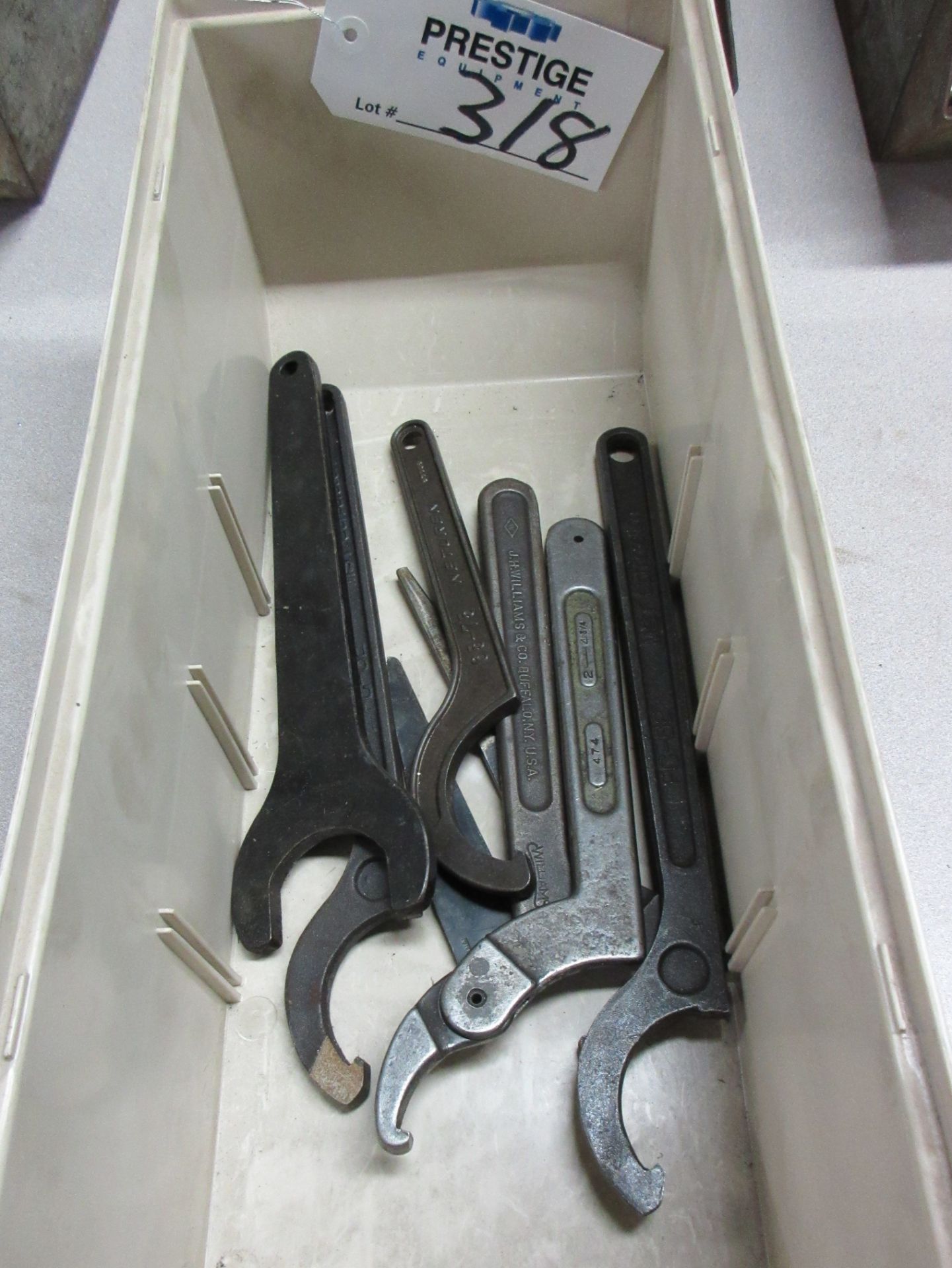 (6) Assorted Spanner Wrenches
