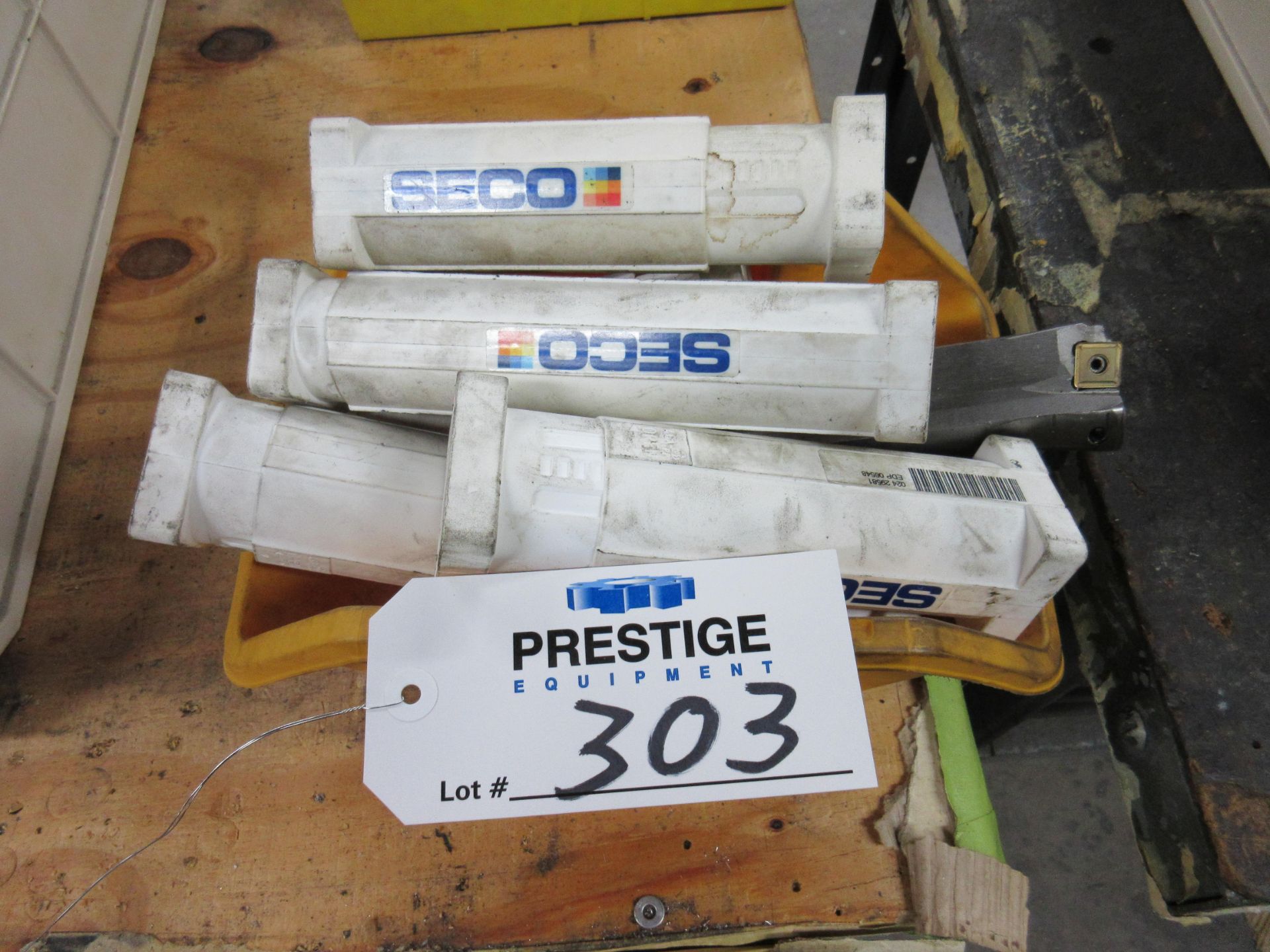 (6) Assorted Seco Insert Type Boring Tooling