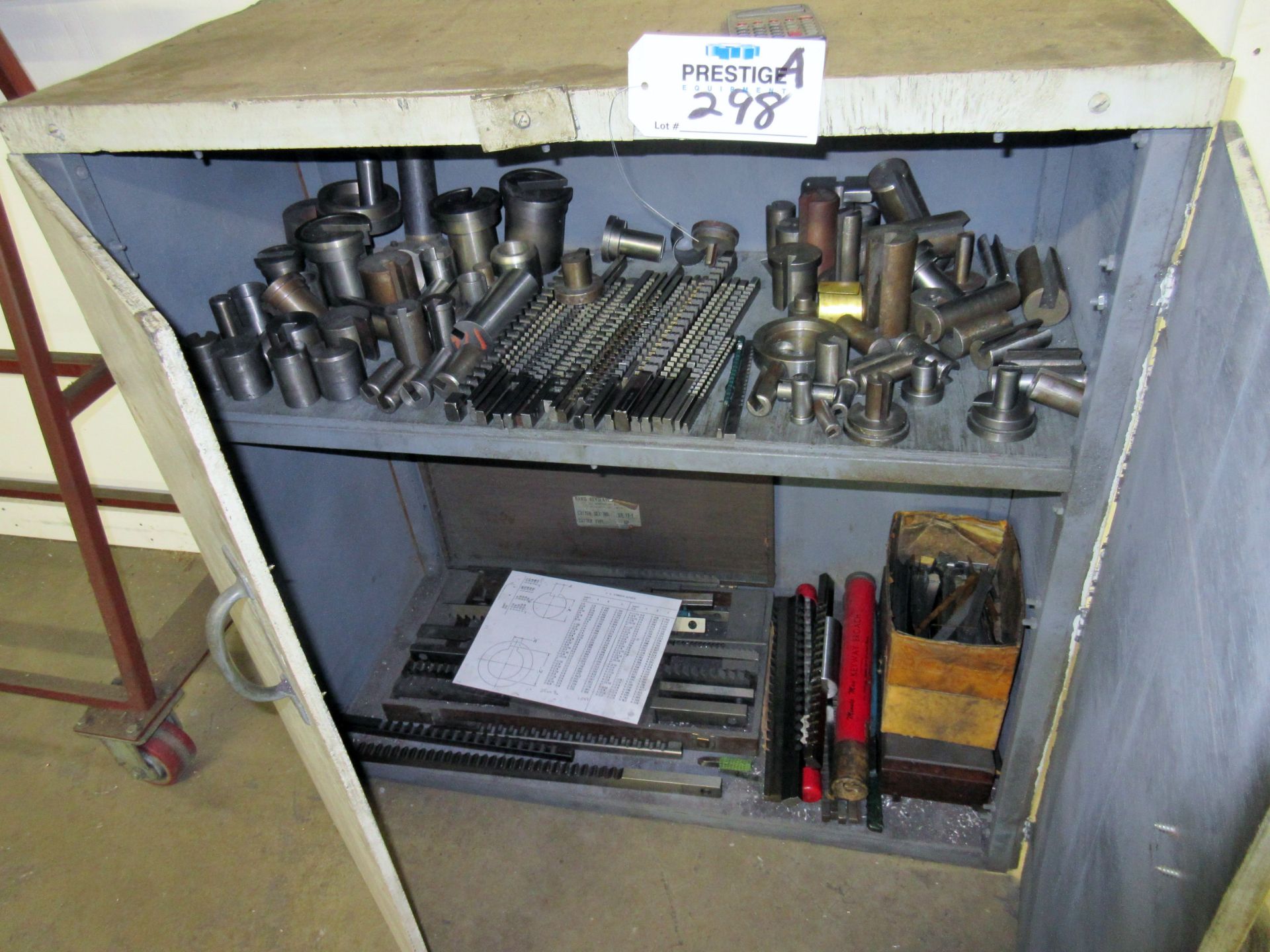 Cabinet with Content of Broach Equipment