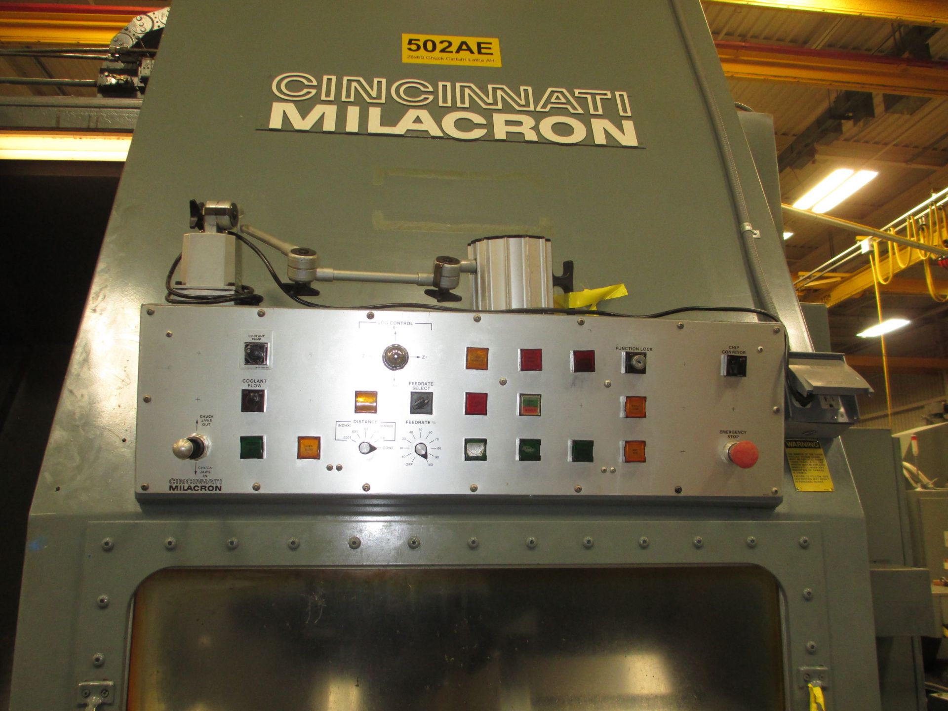 Cincinnati Milacron Cinturn 28C Model AH CNC Chucking Center - Image 7 of 9