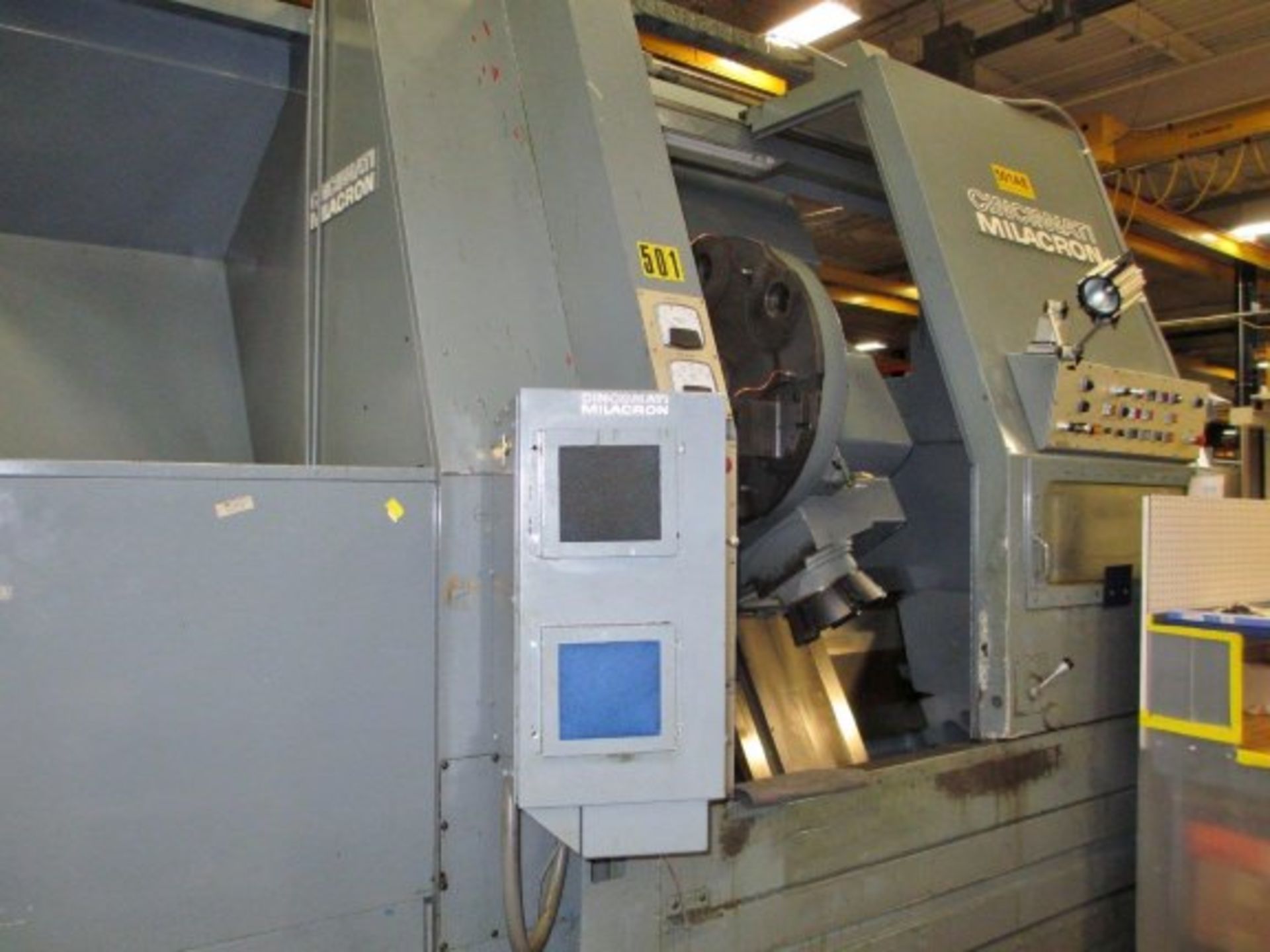 CINCINNATI MILACRON Cinturn 28C Model AH CNC Chucking Center, Swing Over Bed 50", Spindle Bore - Image 2 of 10