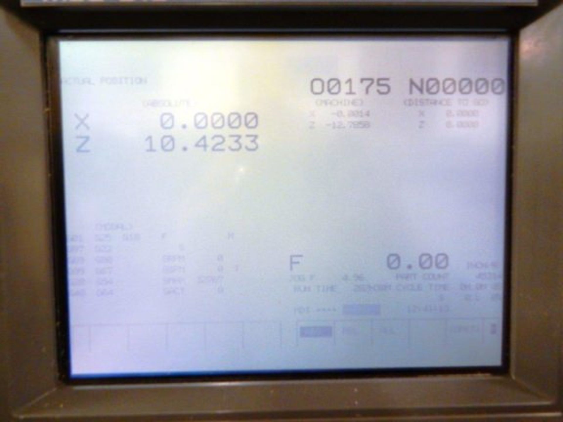 MORI SEIKI SL300A CNC Slant Bed Turning Center, 28.1" Swing Over Bed, 19.7"   Swing Over Cross - Image 7 of 10