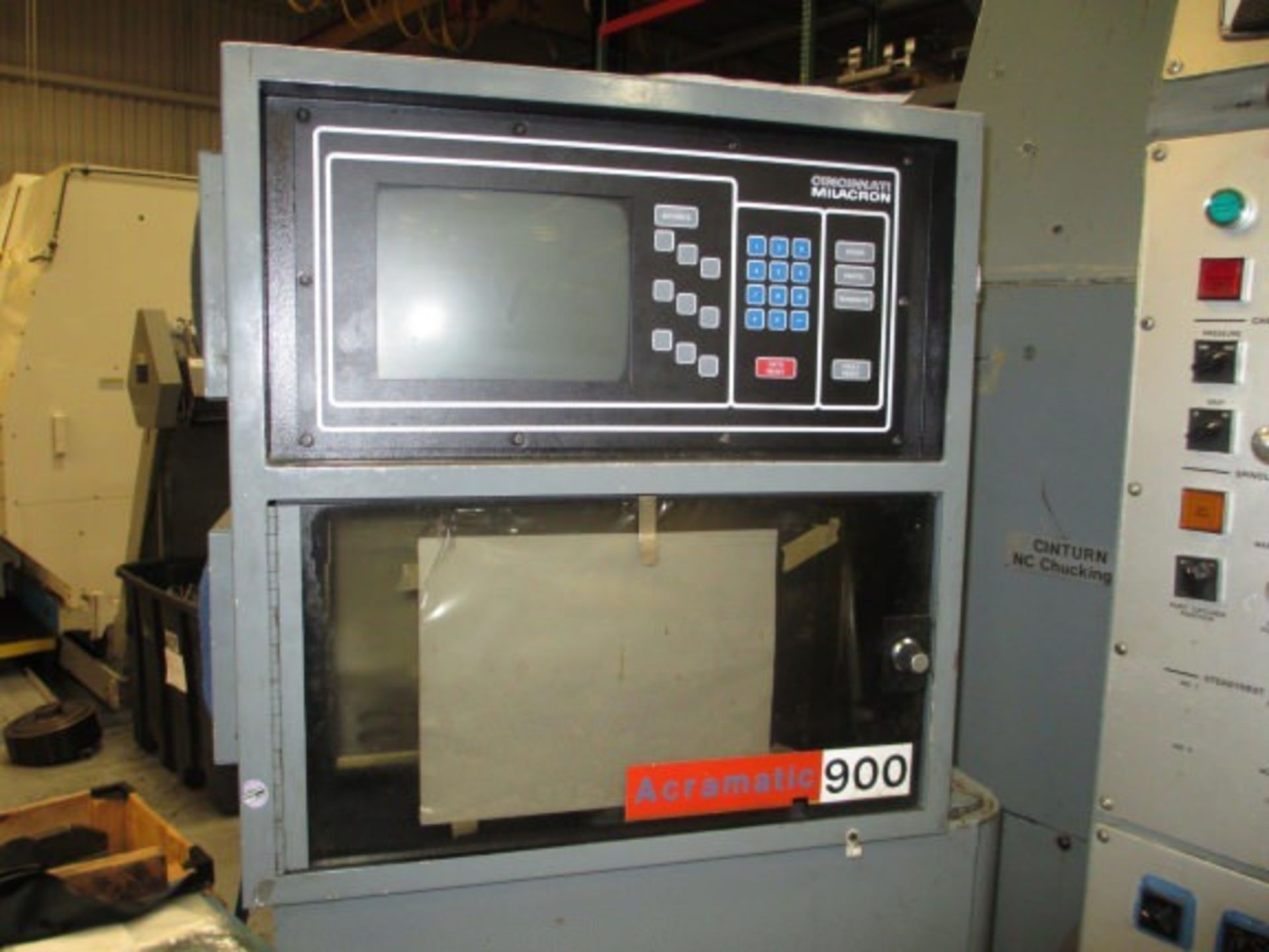 CINCINNATI MILACRON Cinturn 28C Model AH CNC Chucking Center, Swing Over Bed 50", Spindle Bore - Image 5 of 10