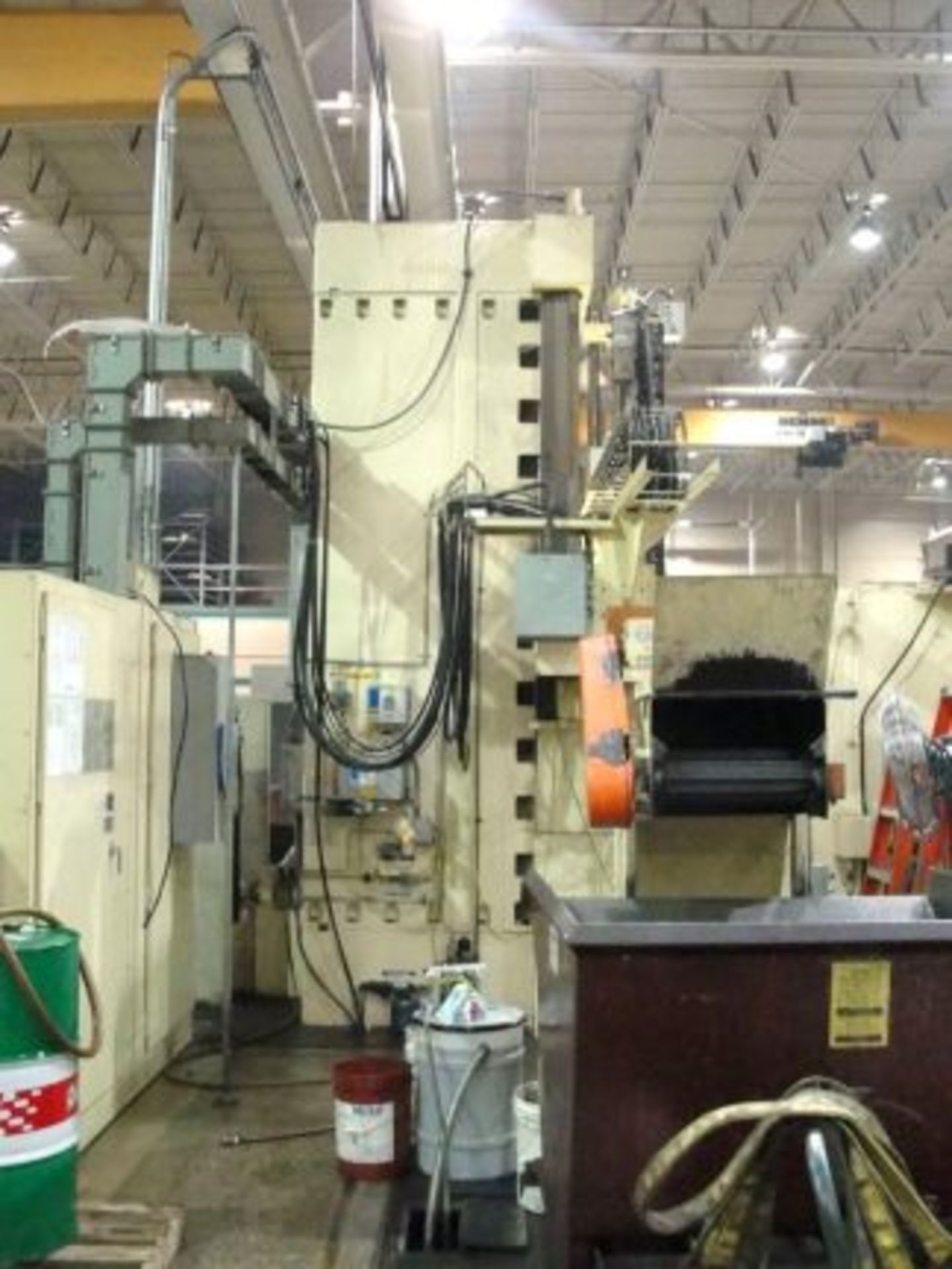 (2004) 96”/112” GIDDINGS & LEWIS CNC VERTICAL BORING MILL, SN: 515-0038-04 - Image 6 of 9