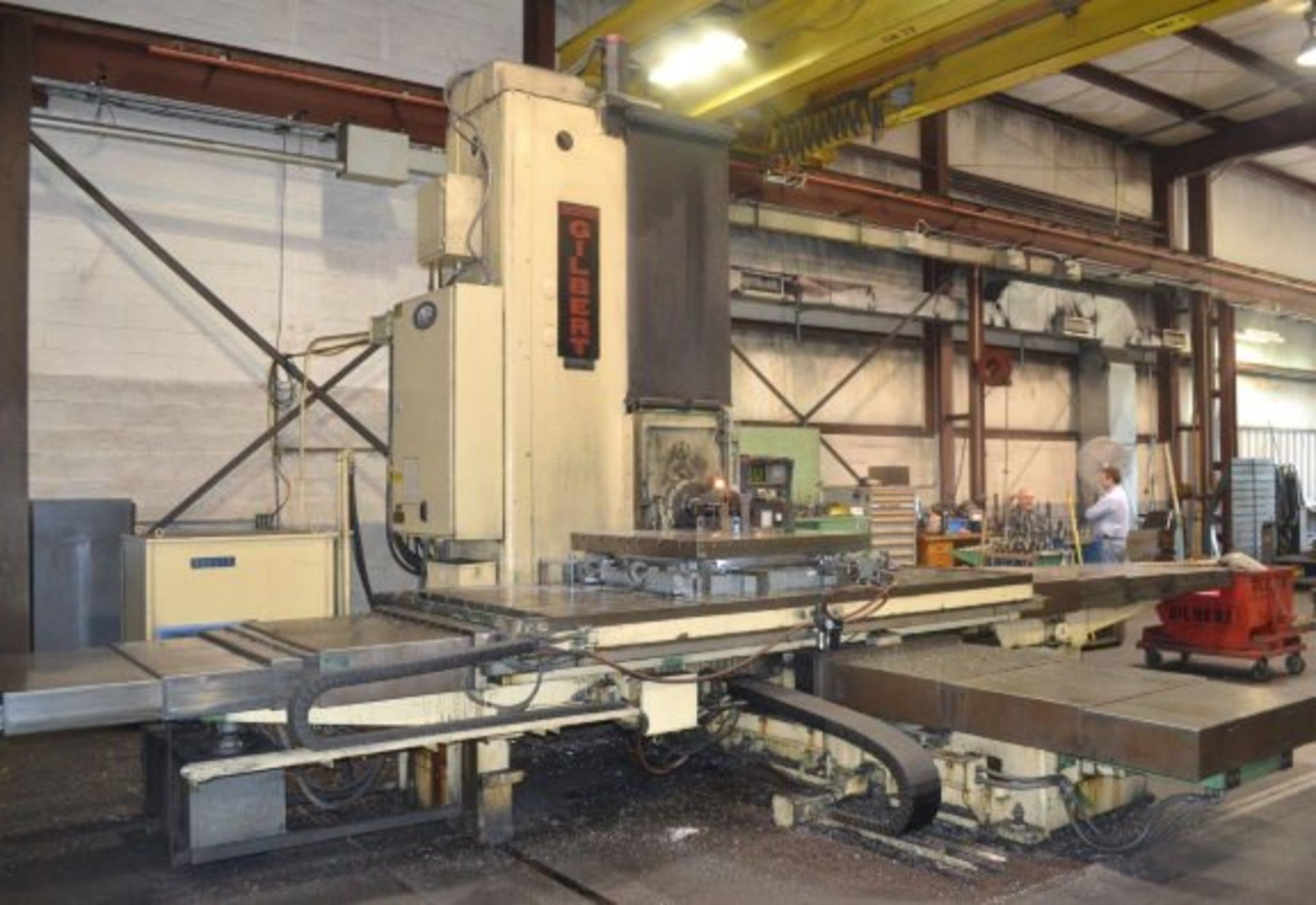 5.37" Cincinnati Gilbert Model "J" CNC Table Type Horizontal Boring Mill