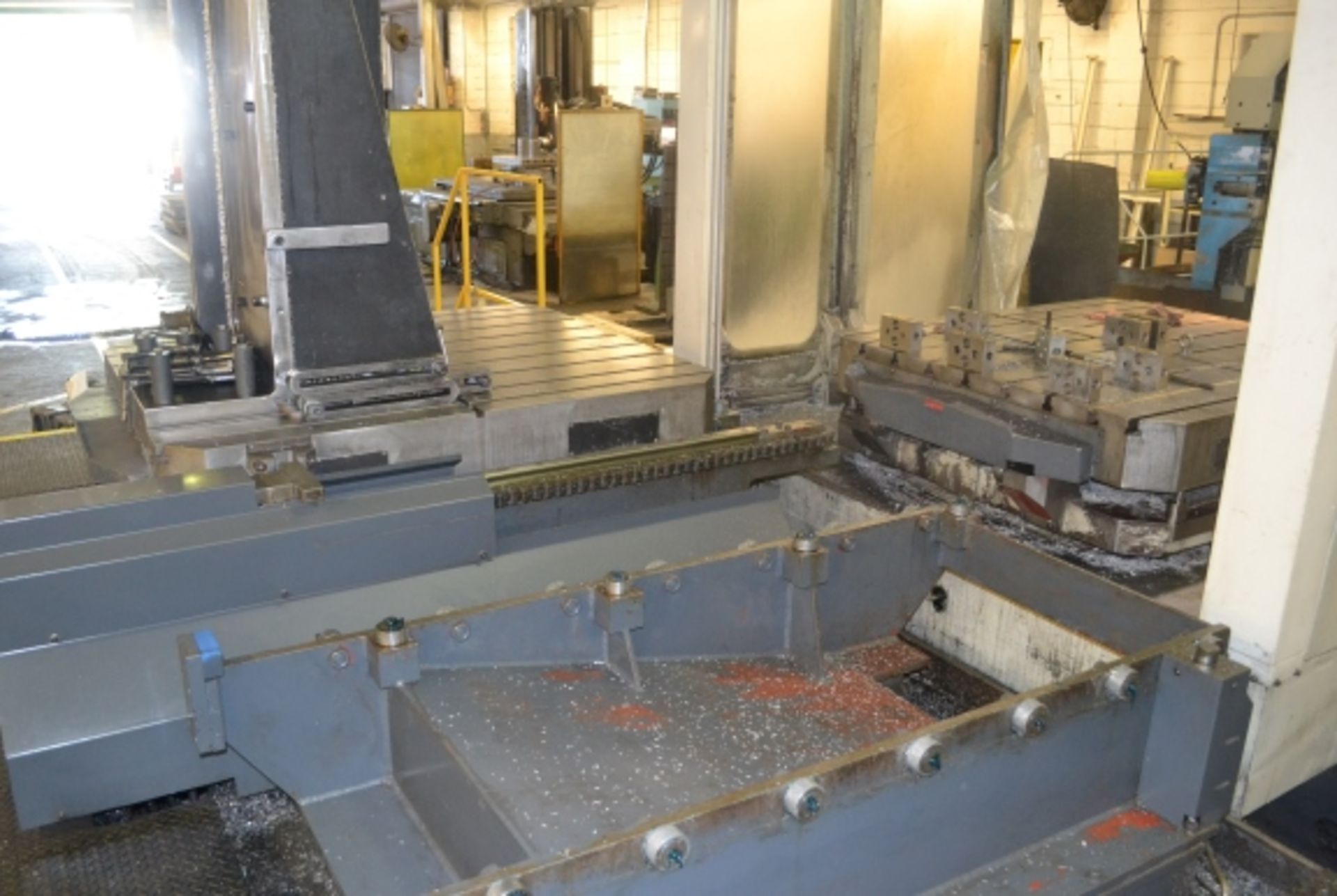 4.33" Mitsubishi MHT 11/1416 CNC Table Type Horizontal Boring Mill with Pallet Shuttle - Image 7 of 11