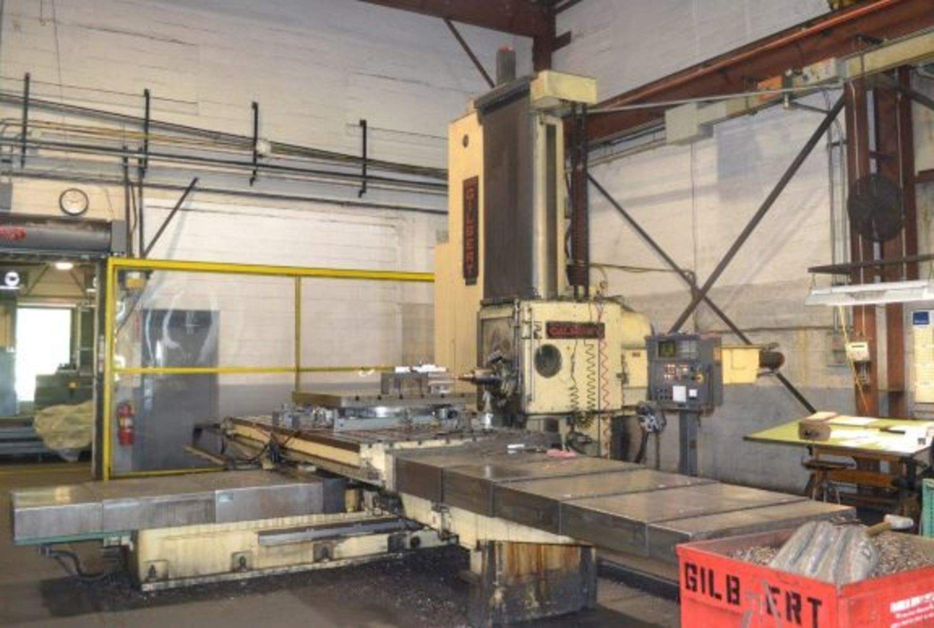 5.37" Cincinnati Gilbert Model "J" CNC Table Type Horizontal Boring Mill - Image 2 of 9