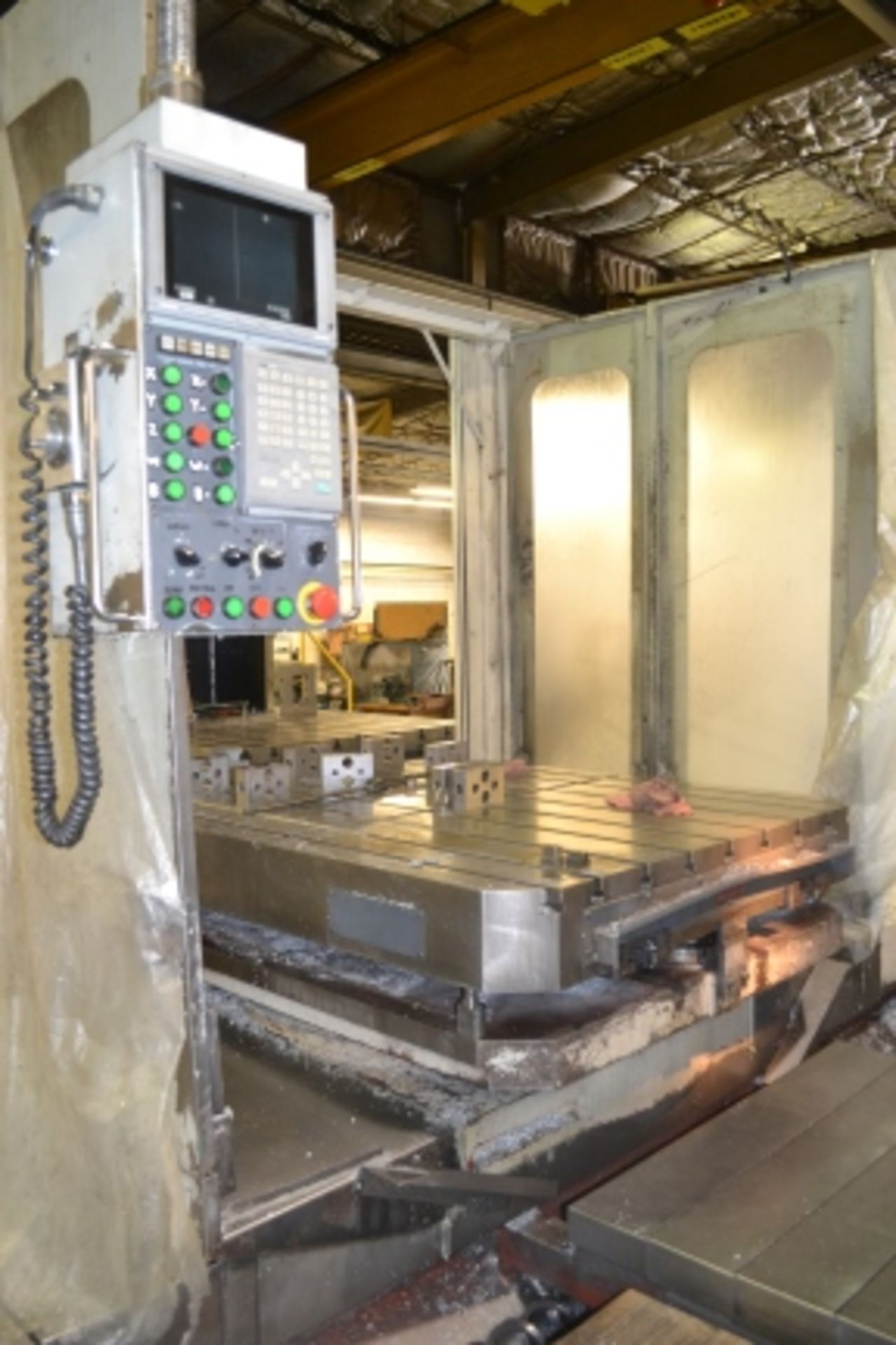 4.33" Mitsubishi MHT 11/1416 CNC Table Type Horizontal Boring Mill with Pallet Shuttle - Image 5 of 11