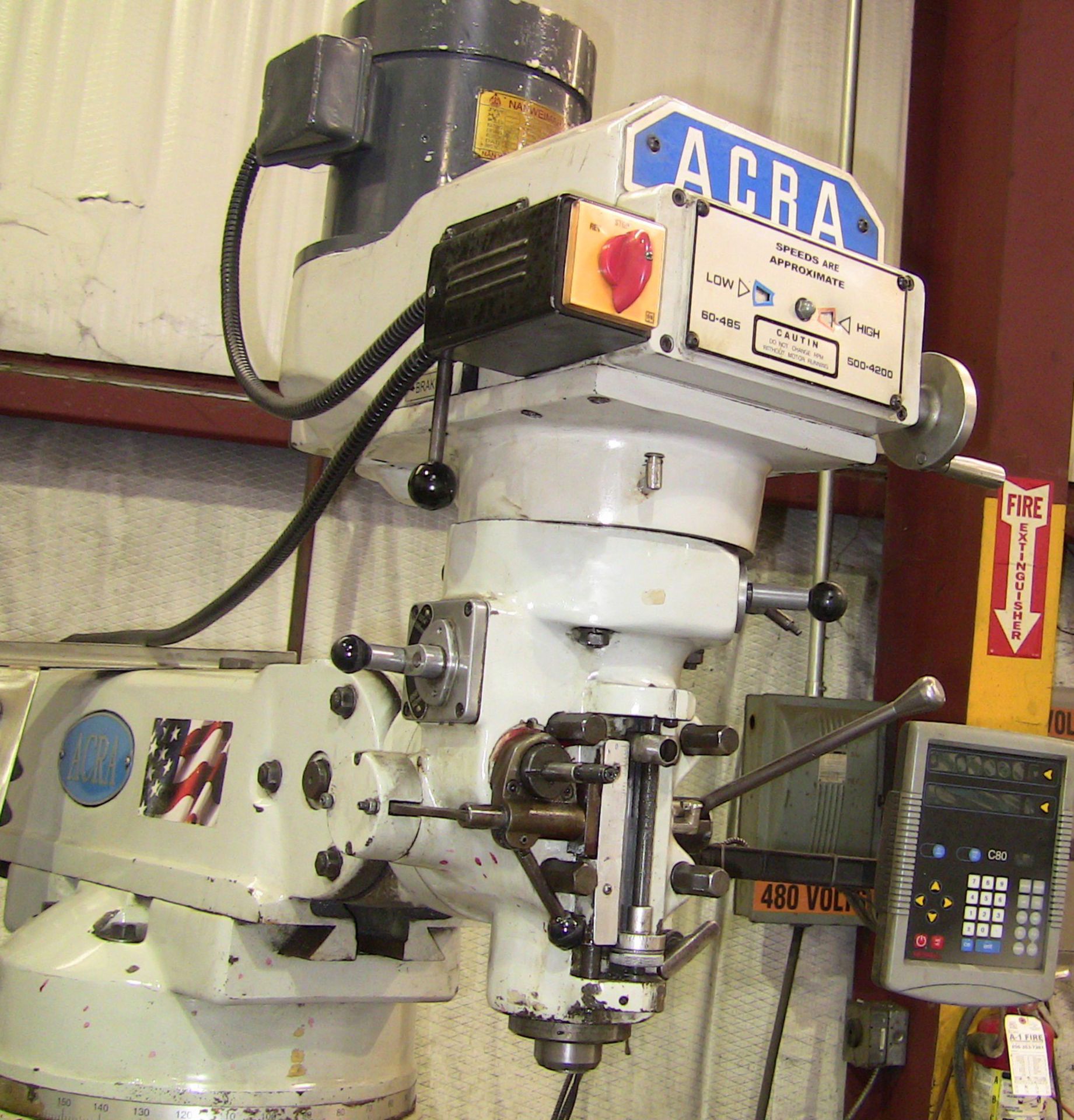 Acra AM3V Vertical Milling Machine - Image 3 of 5