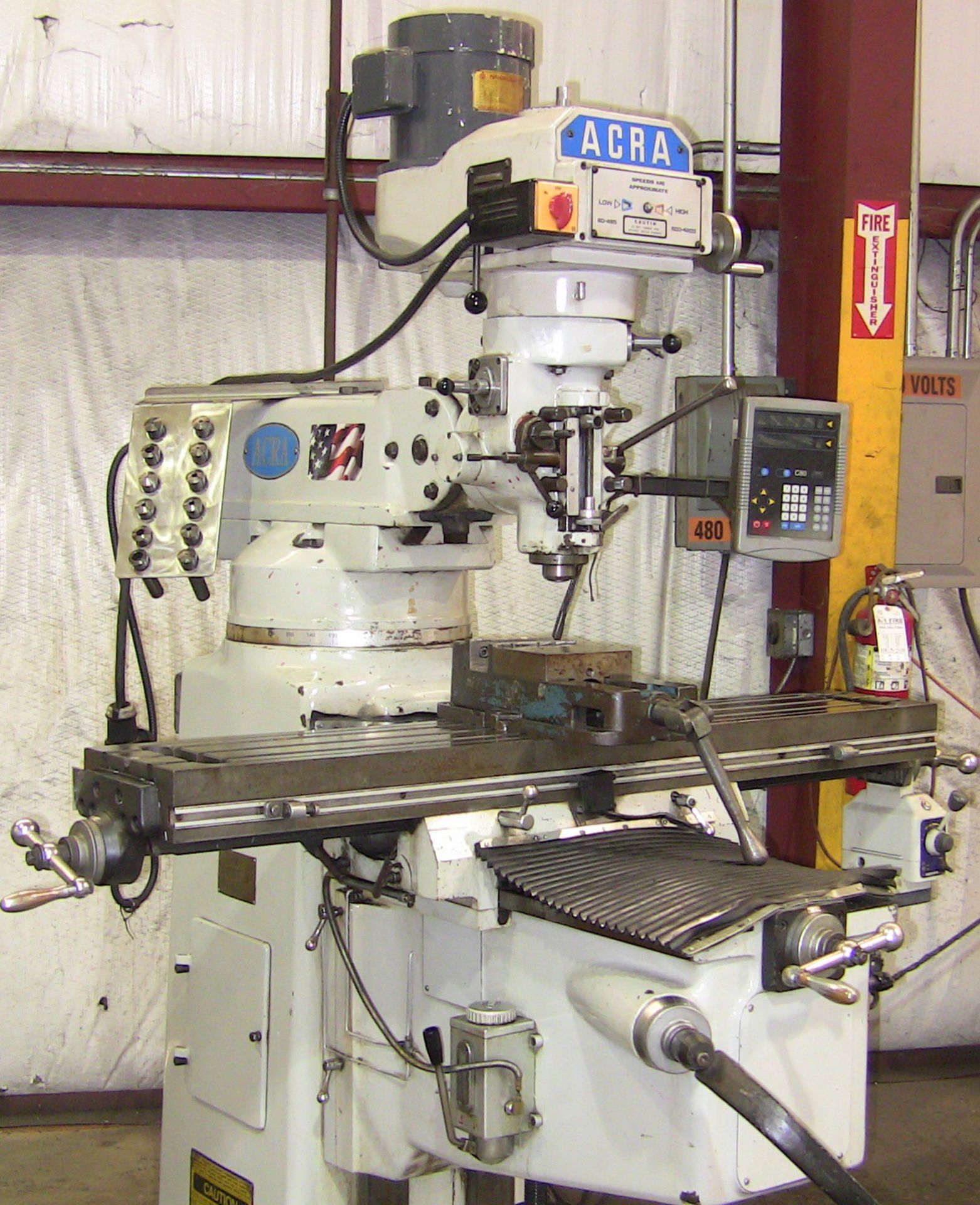 Acra AM3V Vertical Milling Machine