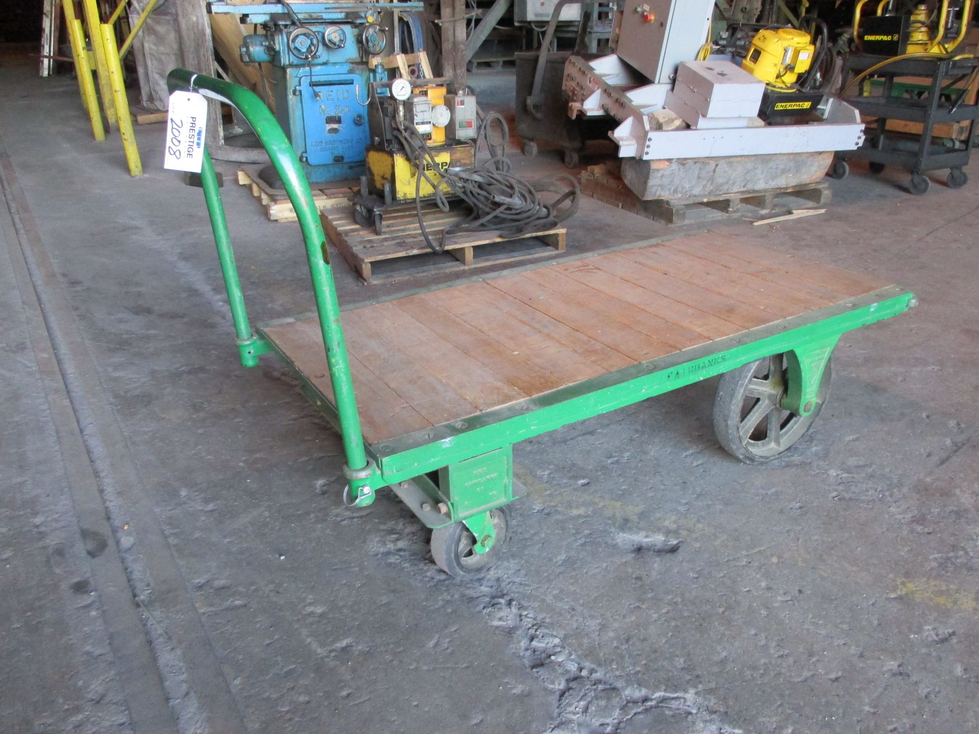 FAIRBANKS CART INDUSTRIAL PLATFORM CART