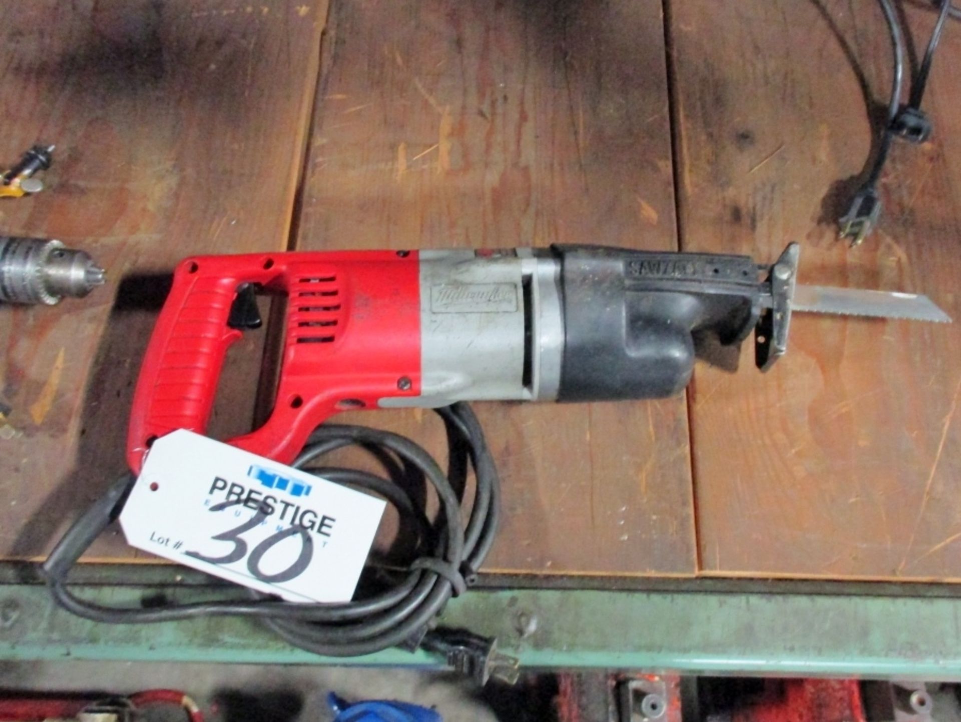 MILWAUKEE  6509  RECIPRACATING SAW, HEAVY DUTY "SAWZALL" ,VARIABLE SPEED  0-2400 SPM ,120 VOLT