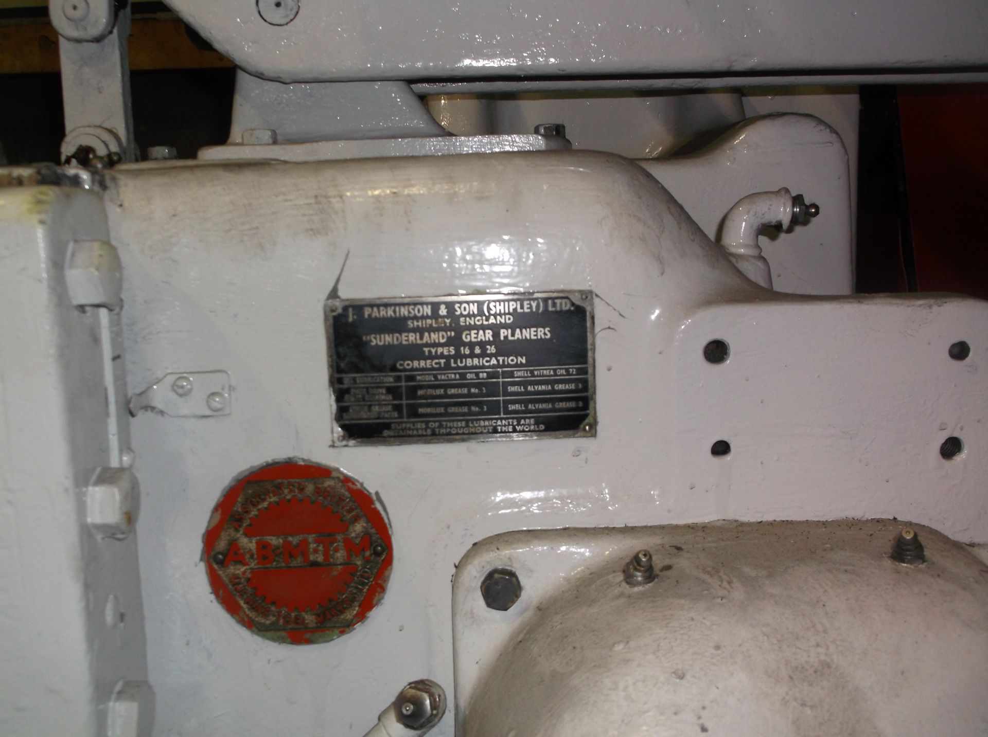 Parkinson/Sunderland Type 16 & 26 Gear Planer - Image 4 of 4