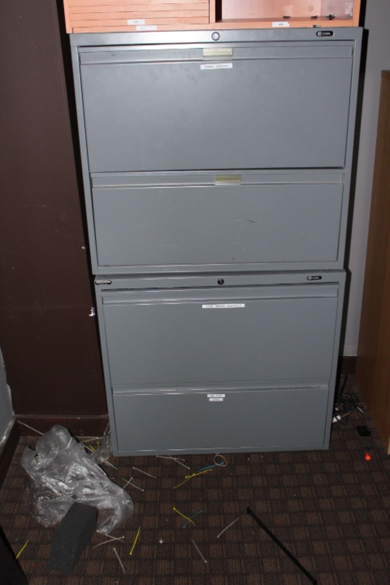 2 GLOBAL 2-DRAWER FILES