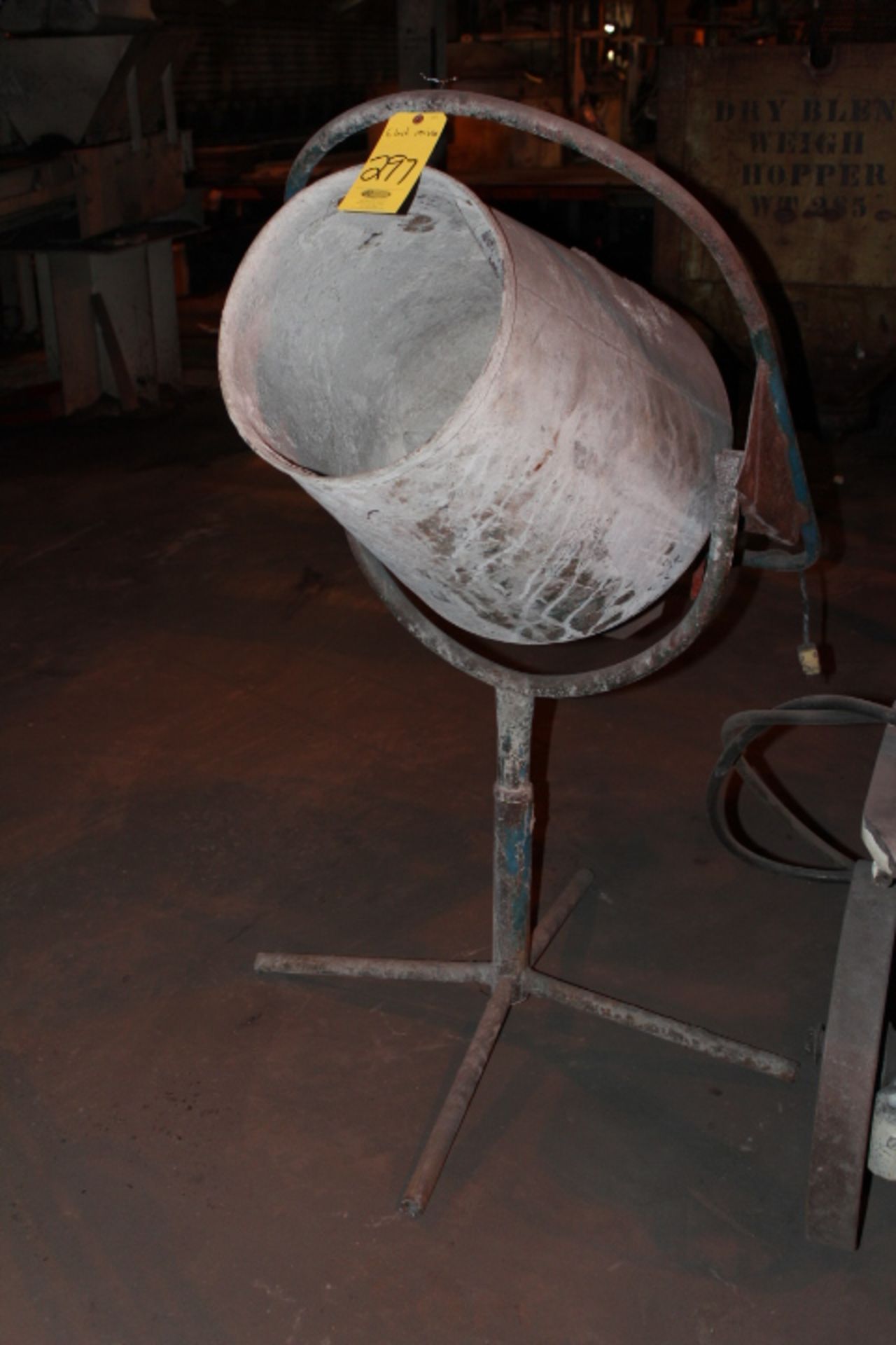 ELECTRIC CEMENT MIXER