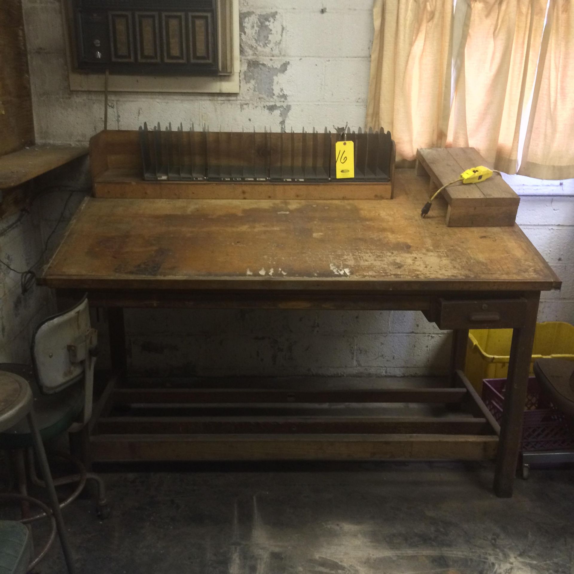 (2) DRAFTING TABLES