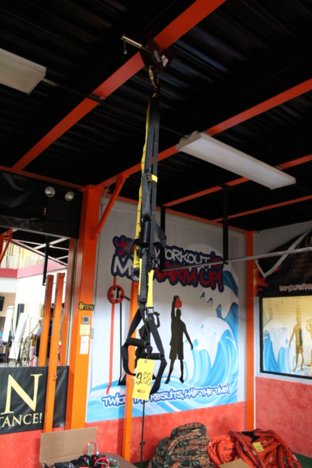 TRX SUSPENSION TRAINERS AND BEAM CLAMP