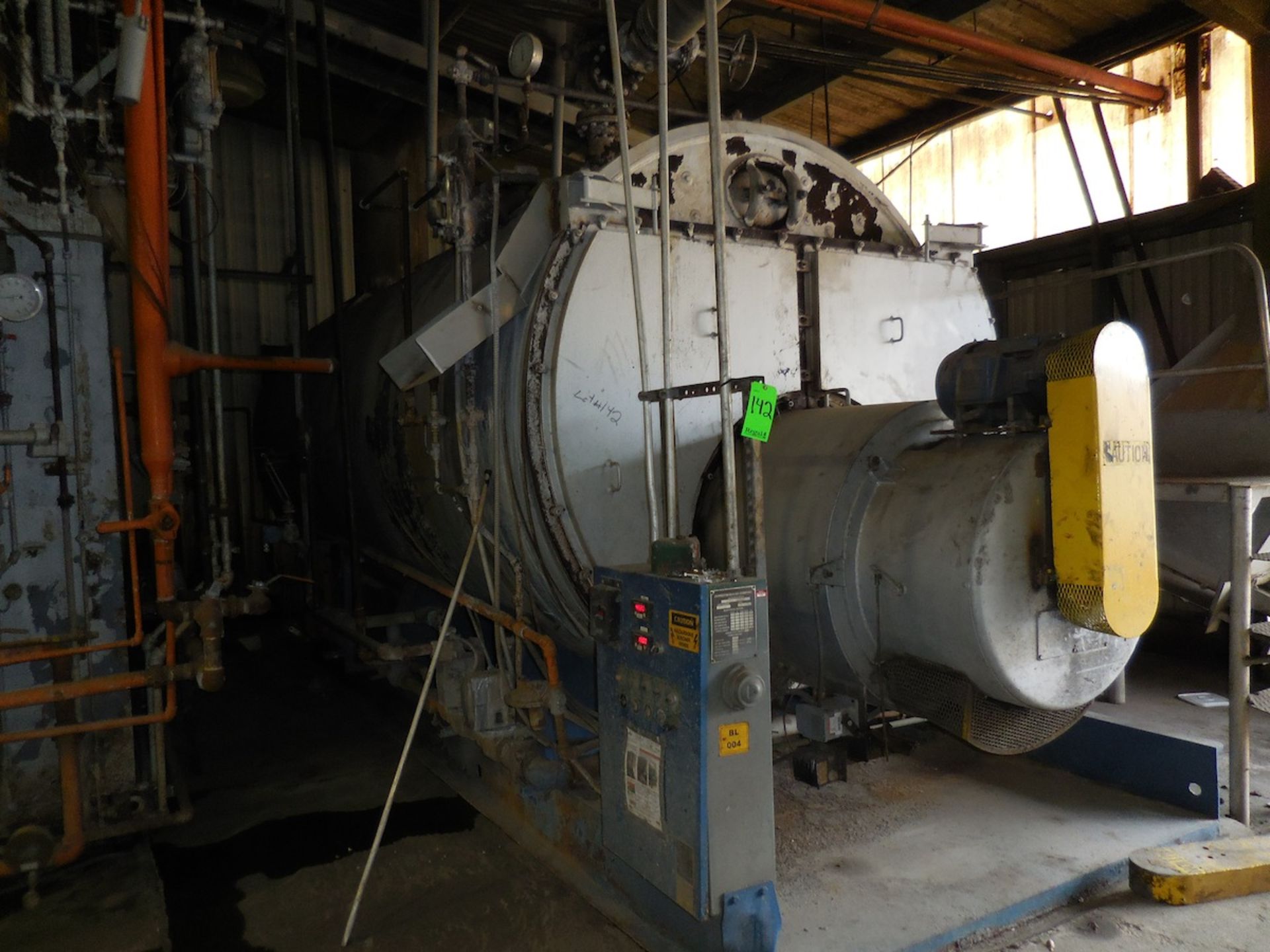 1993 Johnson Gas Fired Boiler, Cat: PFIA600-3G-150, ,Unit: 902701 Located in: New Iberia,LA