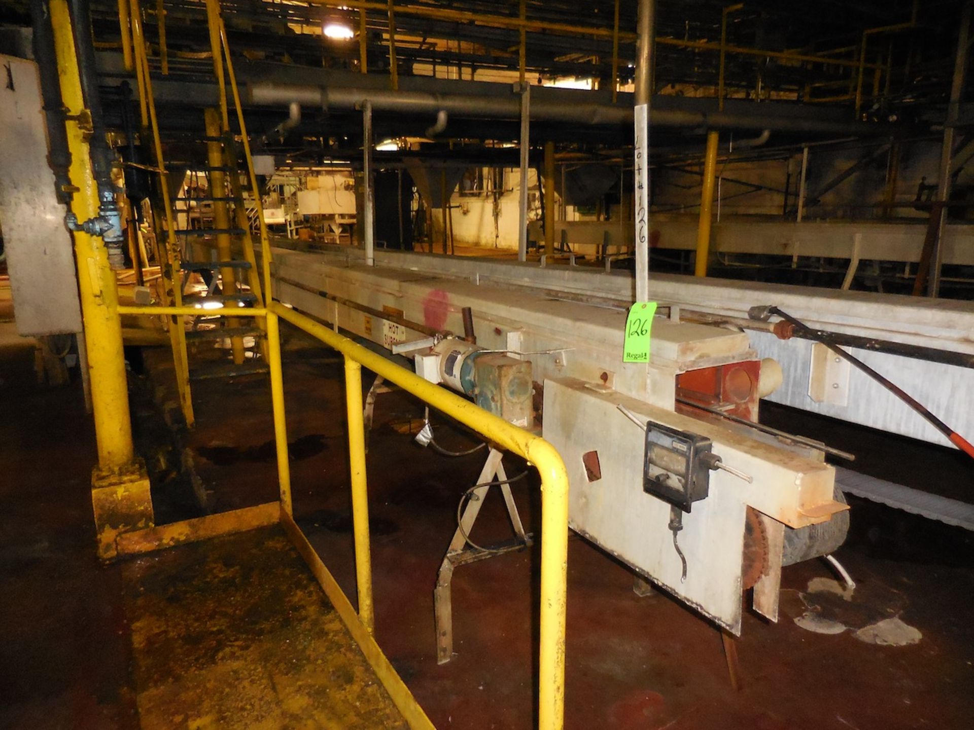 S.S. Steam Box Can Conveyor Located in: New Iberia,LA