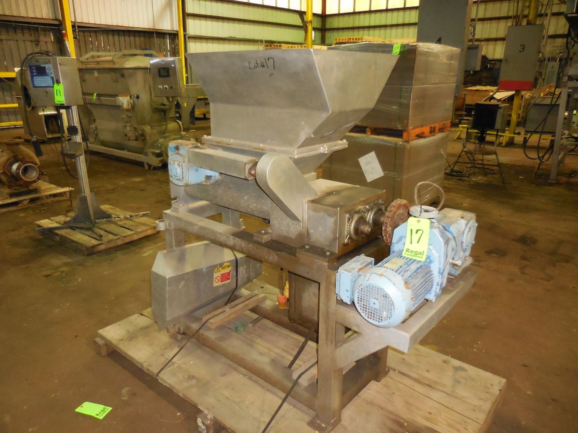 C. Dorering & Sun Pump Feeder, Model 3PFL, S/N 3908 Located in: New Iberia,LA