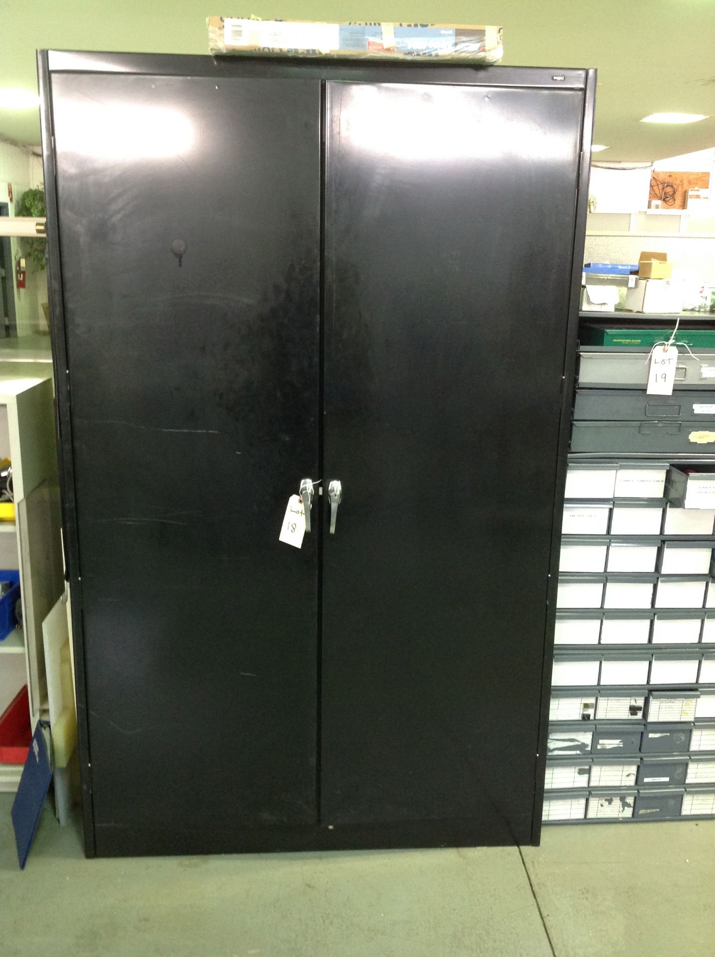 Black Supply Cabinet